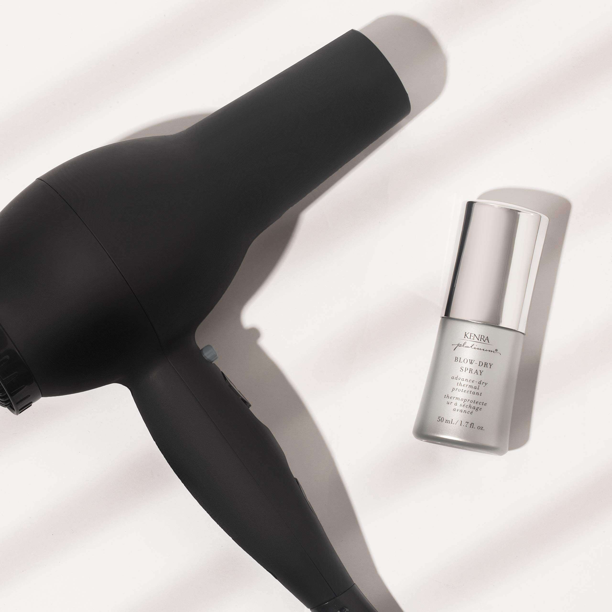 Kenra Platinum Blow-Dry Spray | Time-Saving Heat Protectant | Detangles, Smooths, and Softens | Eliminates Frizz & Resists Humidity | For Medium To Coarse Hair - Image 6