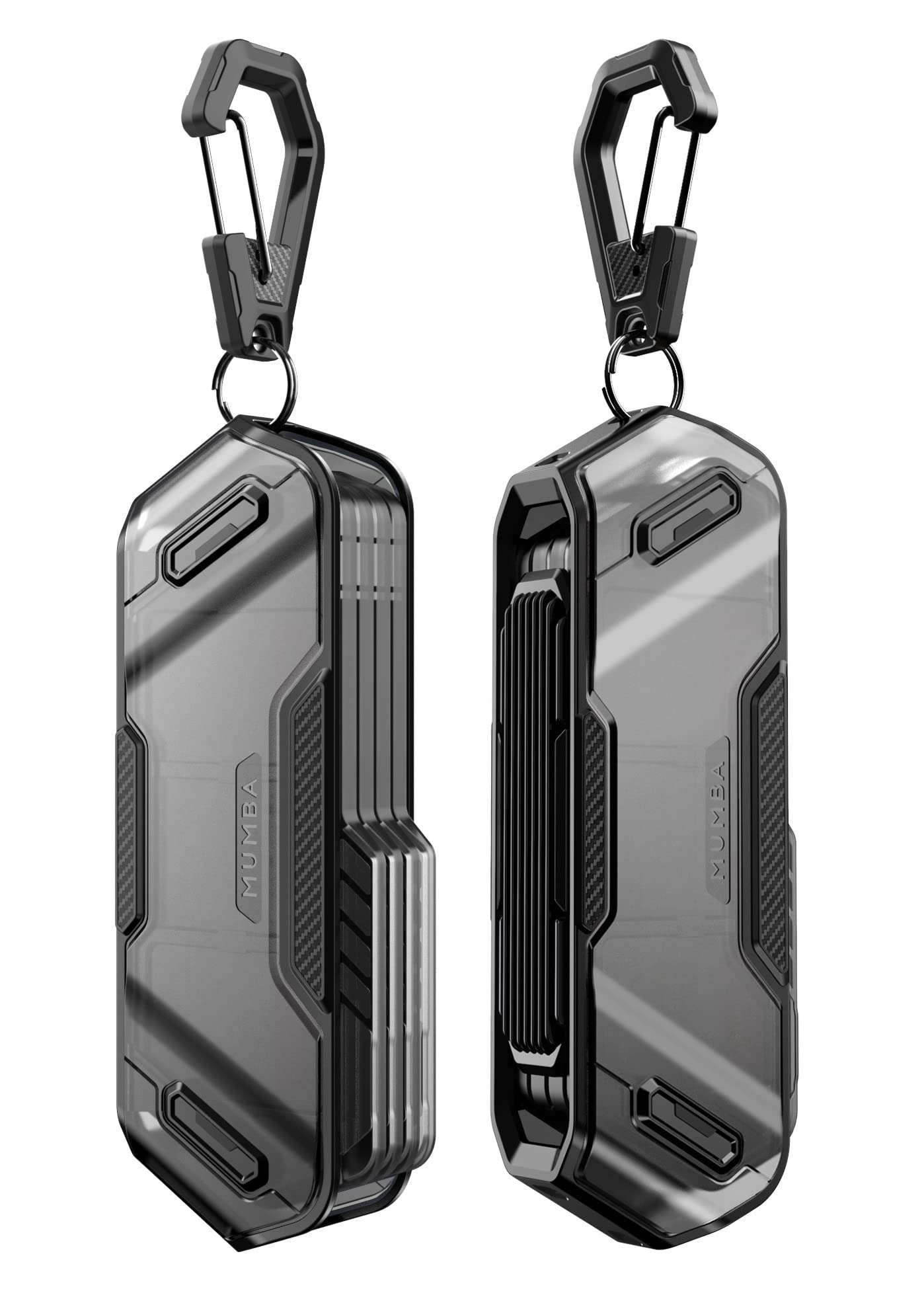 Mumba 12 Switch Game Card Case Holder for Nintendo Switch Game Cards, Portable and Exquisite Protective Hard Shell with 4 Layer Rotatable Holder for Nintendo Switch 2/Switch/Switch OLED/Lite (Black) - Image 8