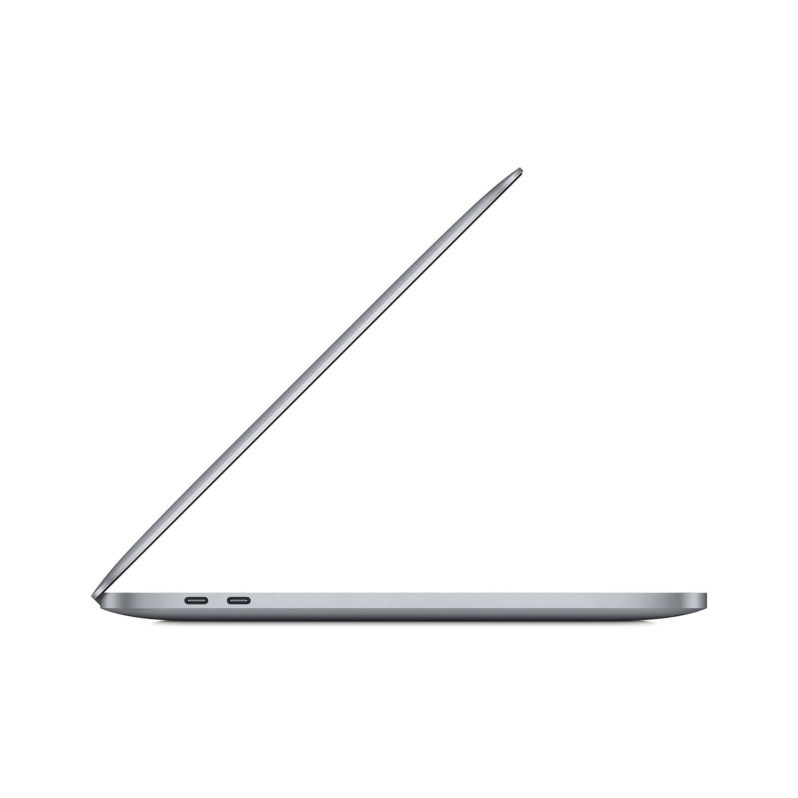 Apple Late 2020 MacBook Pro with Apple M1 Chip, 13-inch, 8GB RAM, 512GB SSD, Space Gray (Renewed) - Image 4