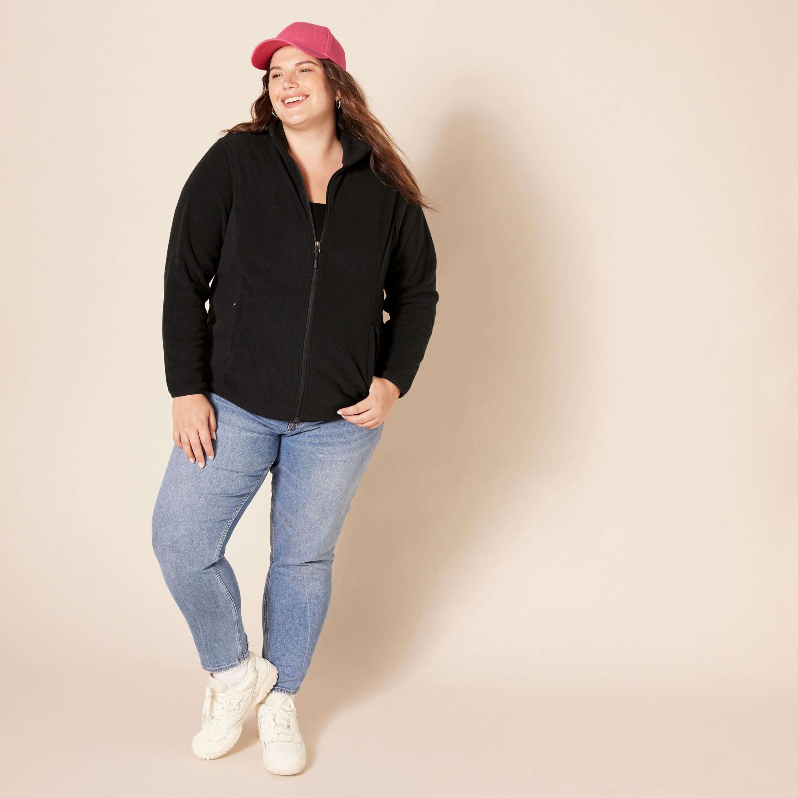 Amazon Essentials Women's Classic-Fit Full-Zip Polar Soft Fleece Jacket (Available in Plus Size) - Image 8