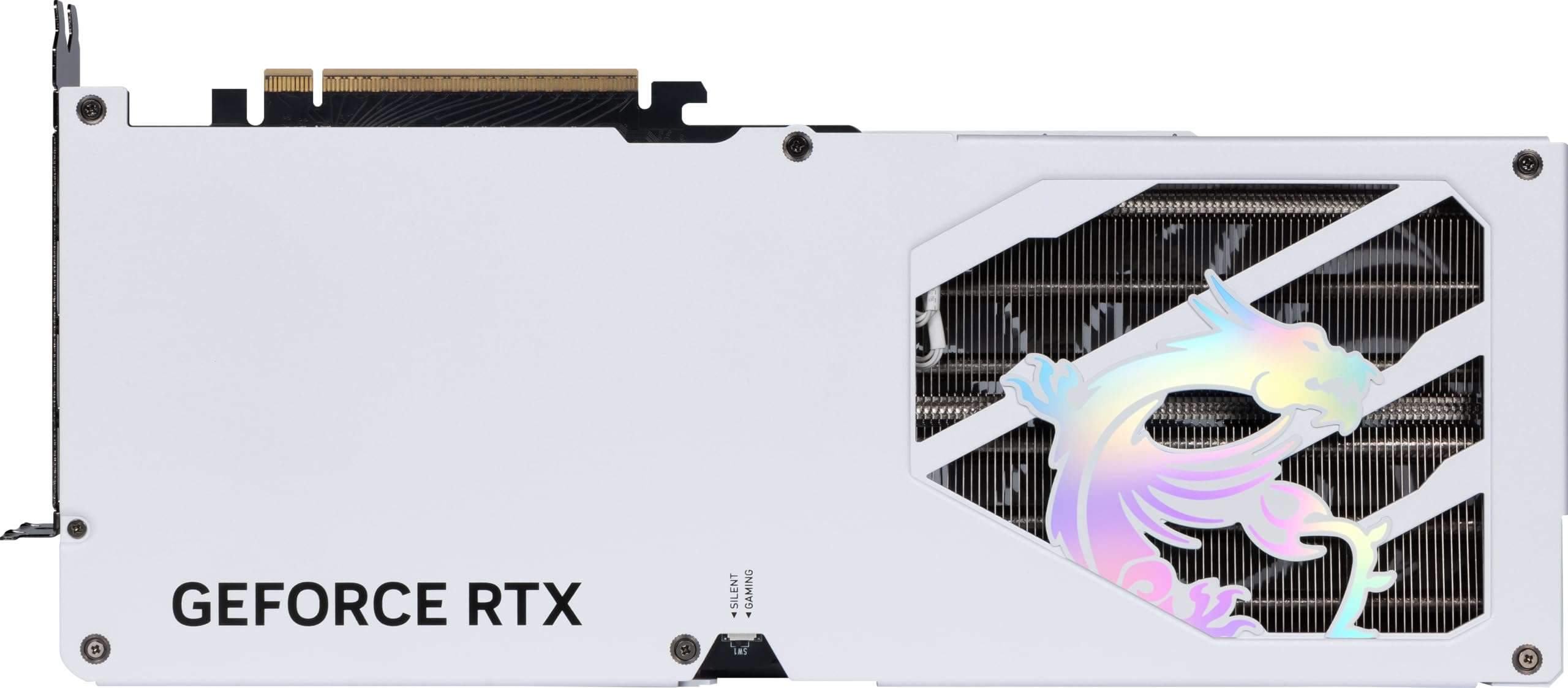 MSI Gaming RTX 5080 16G Gaming Trio OC White Graphics Card (16GB GDDR7, 256-bit, Extreme Clock TBD MHz, DisplayPort x 3 2.1a, HDMI 2.1b, NVIDIA Blackwell Architecture) - Image 5