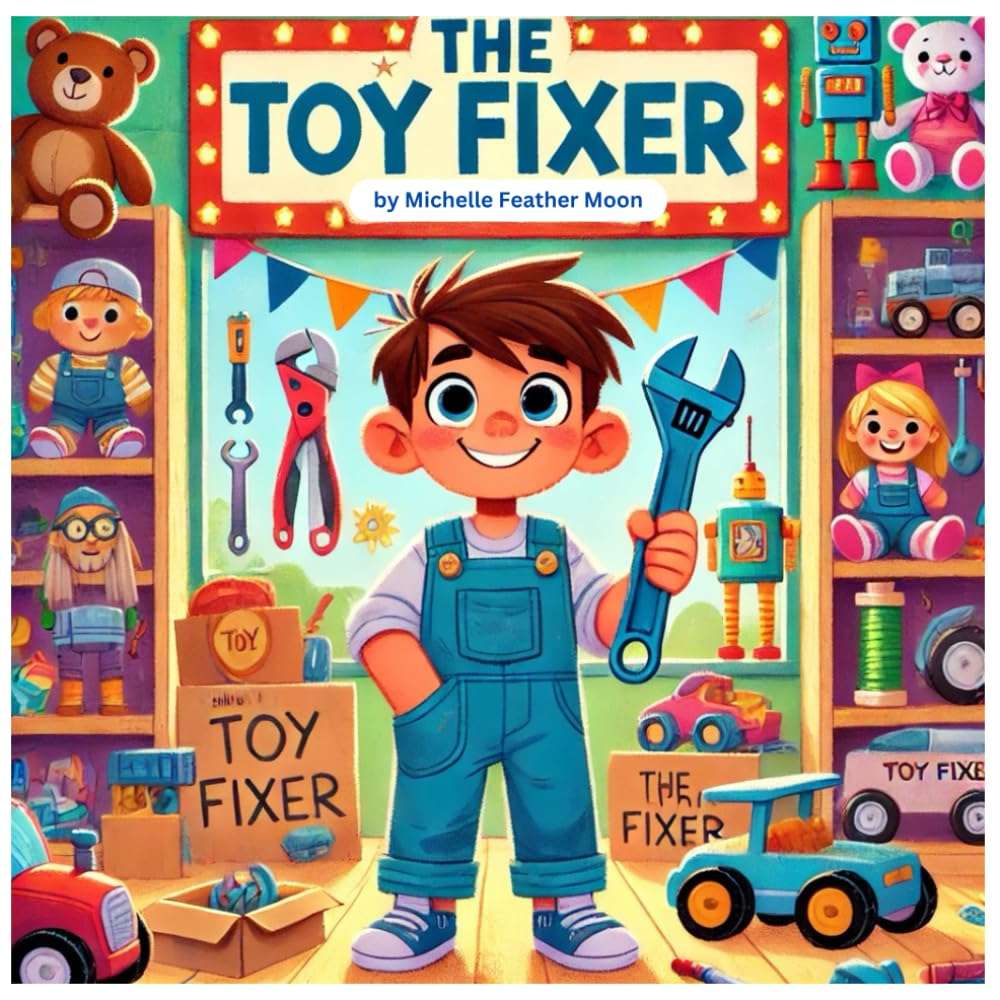 The Toy Fixer: A story of a young boy who loves to fix toys, and turns it into a business. - Image 1