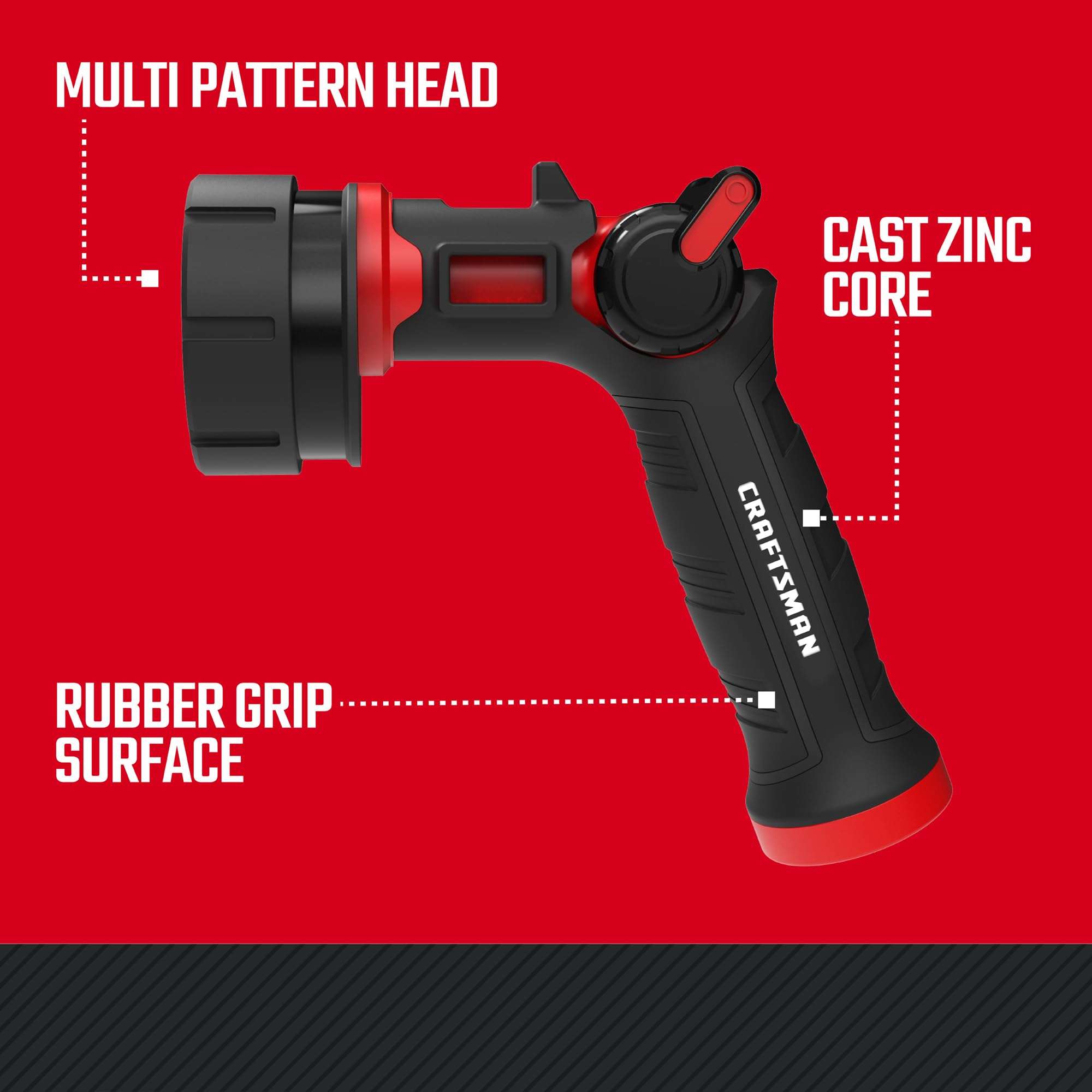 Craftsman Heavy-Duty 7-Pattern Water Nozzle - Image 2