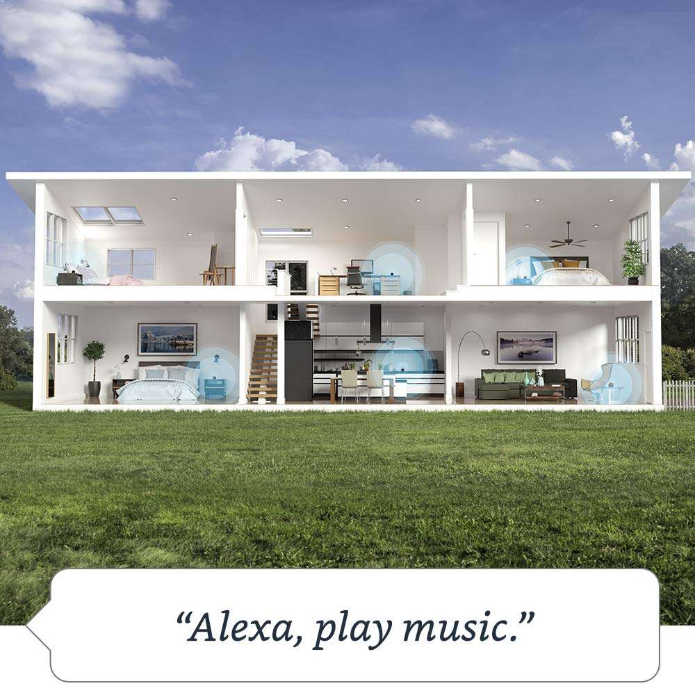 Echo (4th generation) International Version | With premium sound, smart home hub and Alexa | Charcoal - Image 2