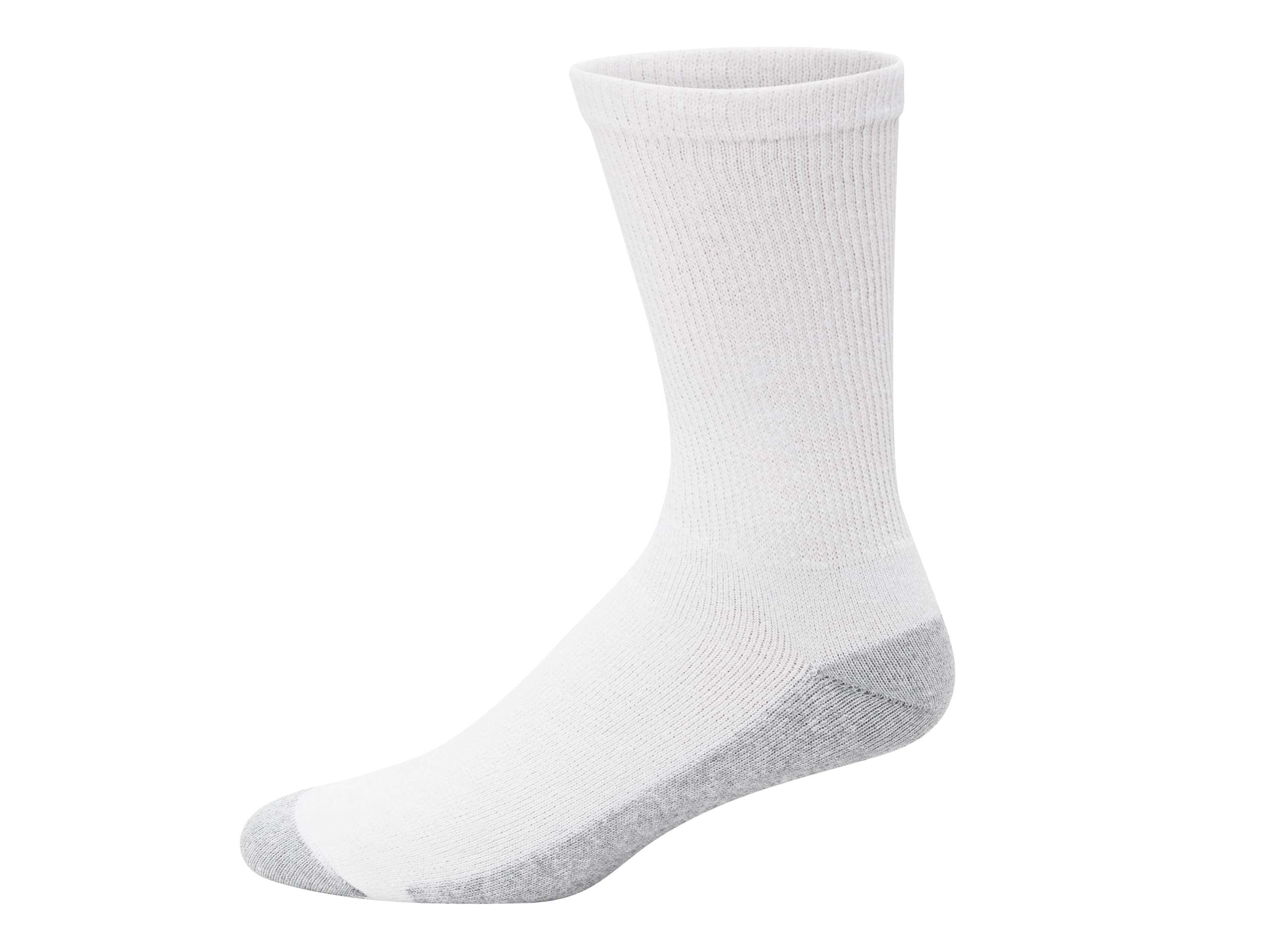 Hanes Men's Double Tough Crew Socks, 12-Pair Pack - Image 3