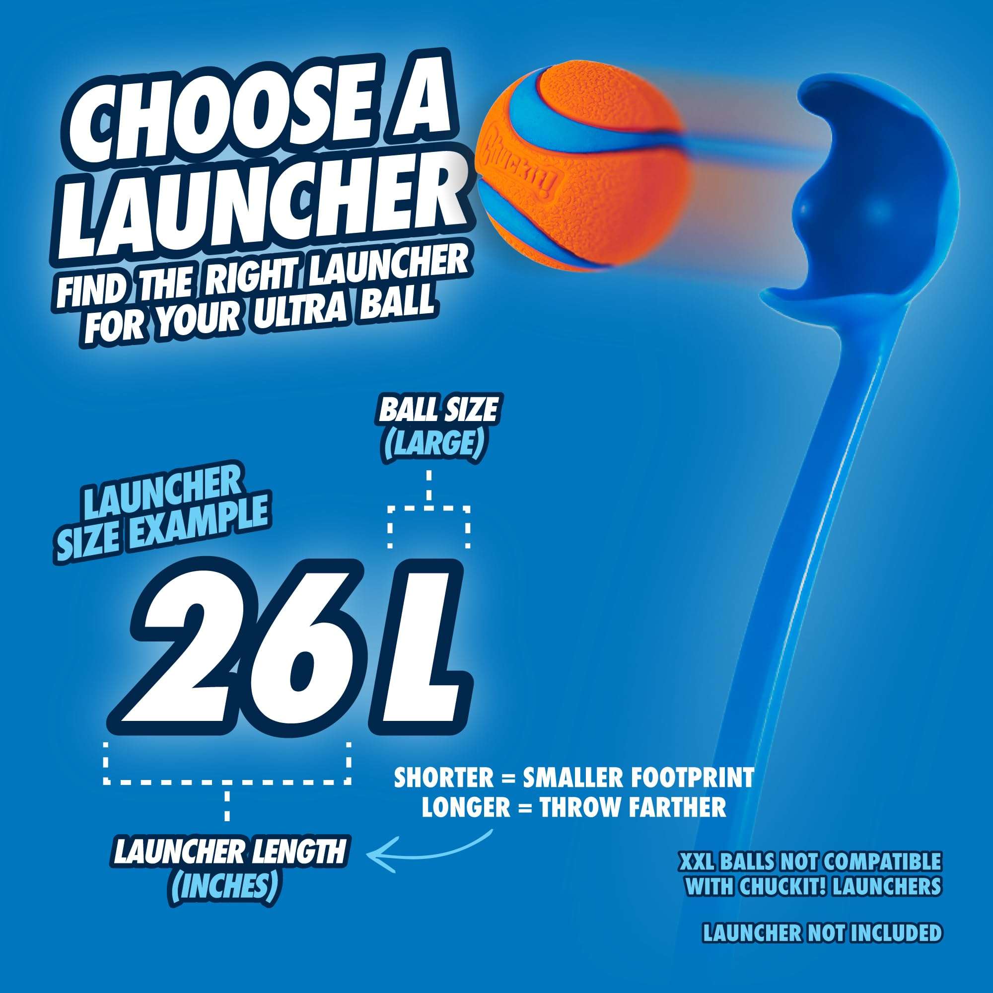 Chuckit! Ultra Ball Dog Toy - Size Large - For Dogs 60-100 lbs - Made from Durable Rubber - Super Bouncy - Floats in Water - 3-inch Diameter - Pack of 1 - Image 5