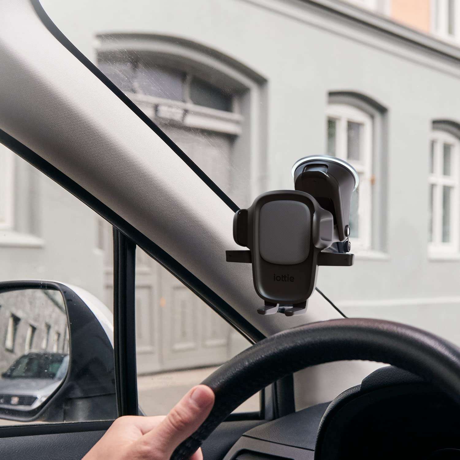 iOttie Easy One Touch Signature Dashboard & Windshield Universal Car Mount Phone Holder Desk Stand with Suction Cup Base and Telescopic Arm for iPhone, Samsung, Google, More Smartphones - Image 6