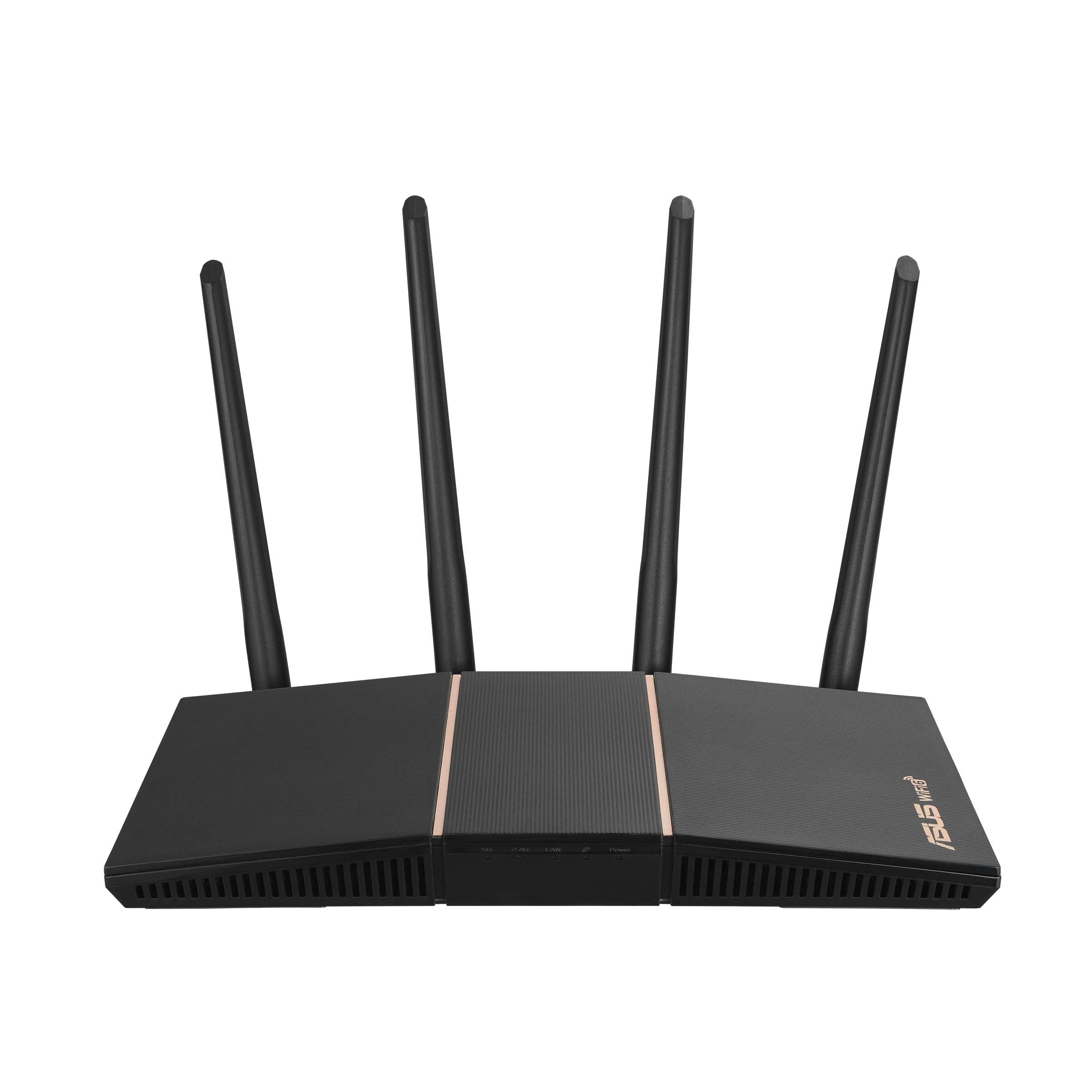 ASUS AX3000 WiFi 6 Router (RT-AX57) - Dual Band Gigabit Wireless Internet Router, Gaming & Streaming, AiMesh Compatible, Included Lifetime Internet Security, Parental Control, MU-MIMO, OFDMA - Image 1