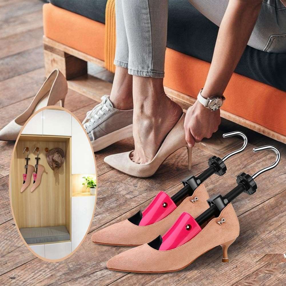 eachway Shoe Stretcher Shoe Trees,Adjustable Length & Width for Men and Women（For Women's 5.5-10 - Image 5