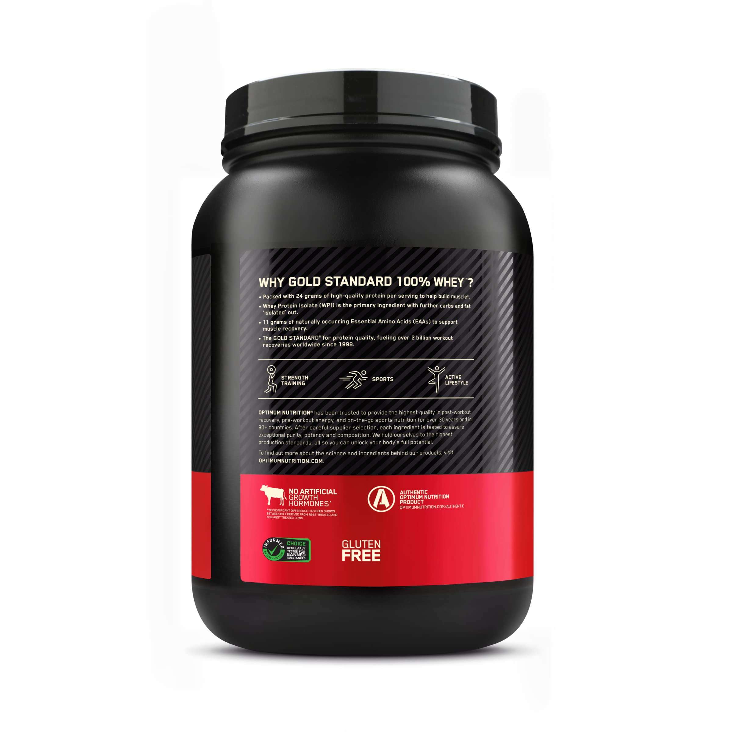 Optimum Nutrition Gold Standard 100% Whey Protein Powder, Delicious Strawberry, 2 Pound (Packaging May Vary) - Image 11