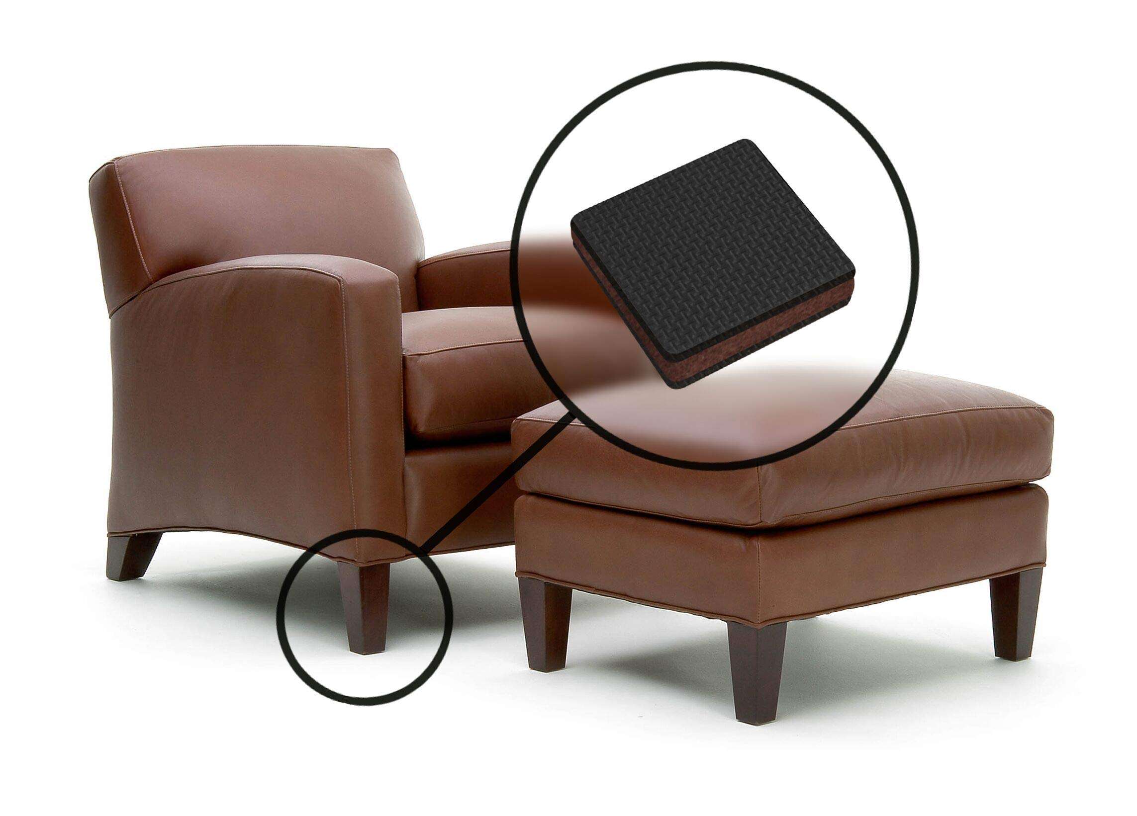 Slipstick GorillaPads CB142 Non-Slip Furniture Pads/Grippers (Set of 8) Furniture Leg Floor Protectors, 2 Inch Square, Black - Image 6