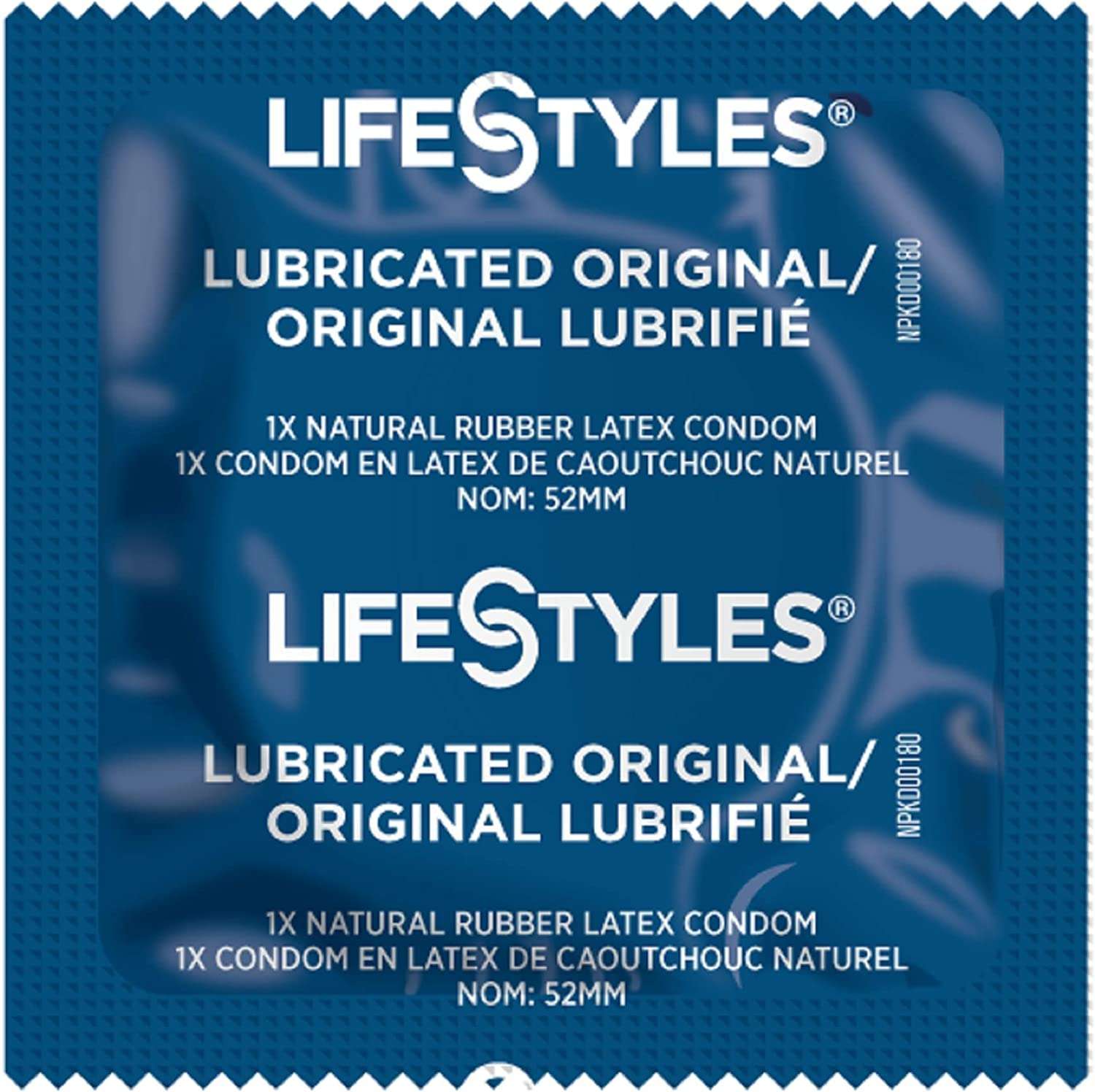 Lifestyles Lubricated Condoms Case 1000 Pcs - Image 1