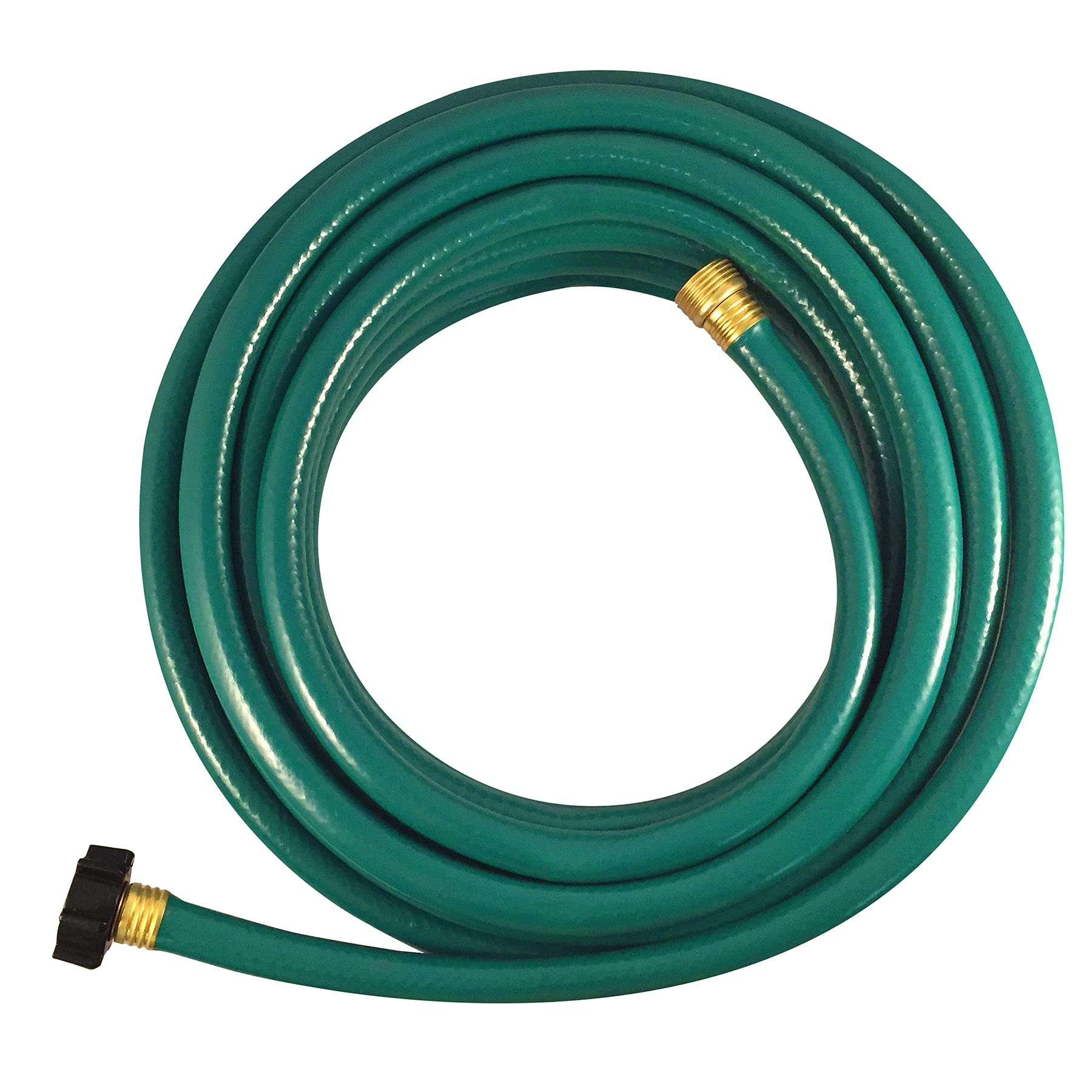 Flexon 5/8-Inch by 25-Foot Reinforced Garden Hose FR5825, 25ft, Green - Image 3