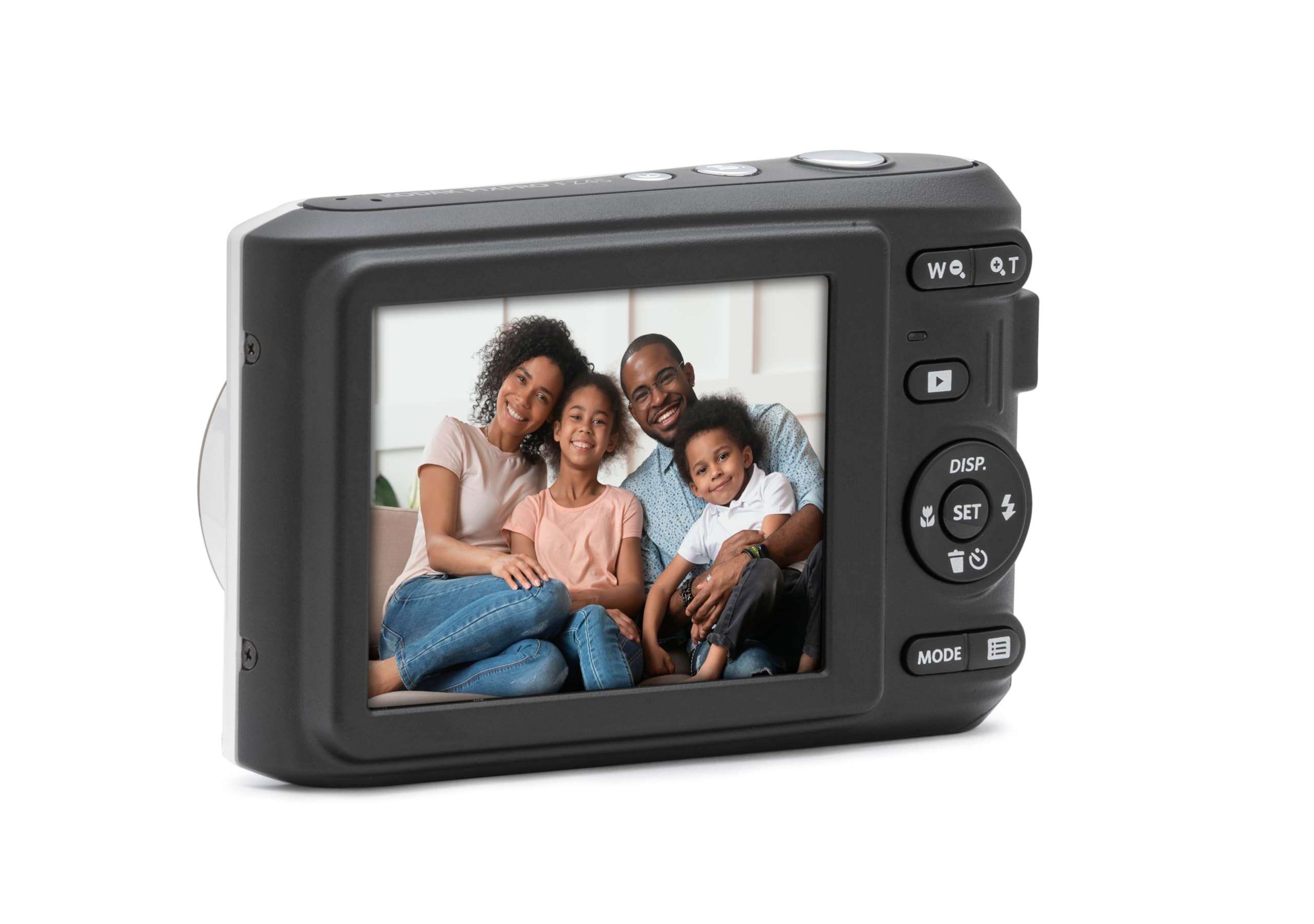 KODAK PIXPRO Friendly Zoom FZ45-WH 16MP Digital Camera with 4X Optical Zoom 27mm Wide Angle and 2.7" LCD Screen (White) - Image 8