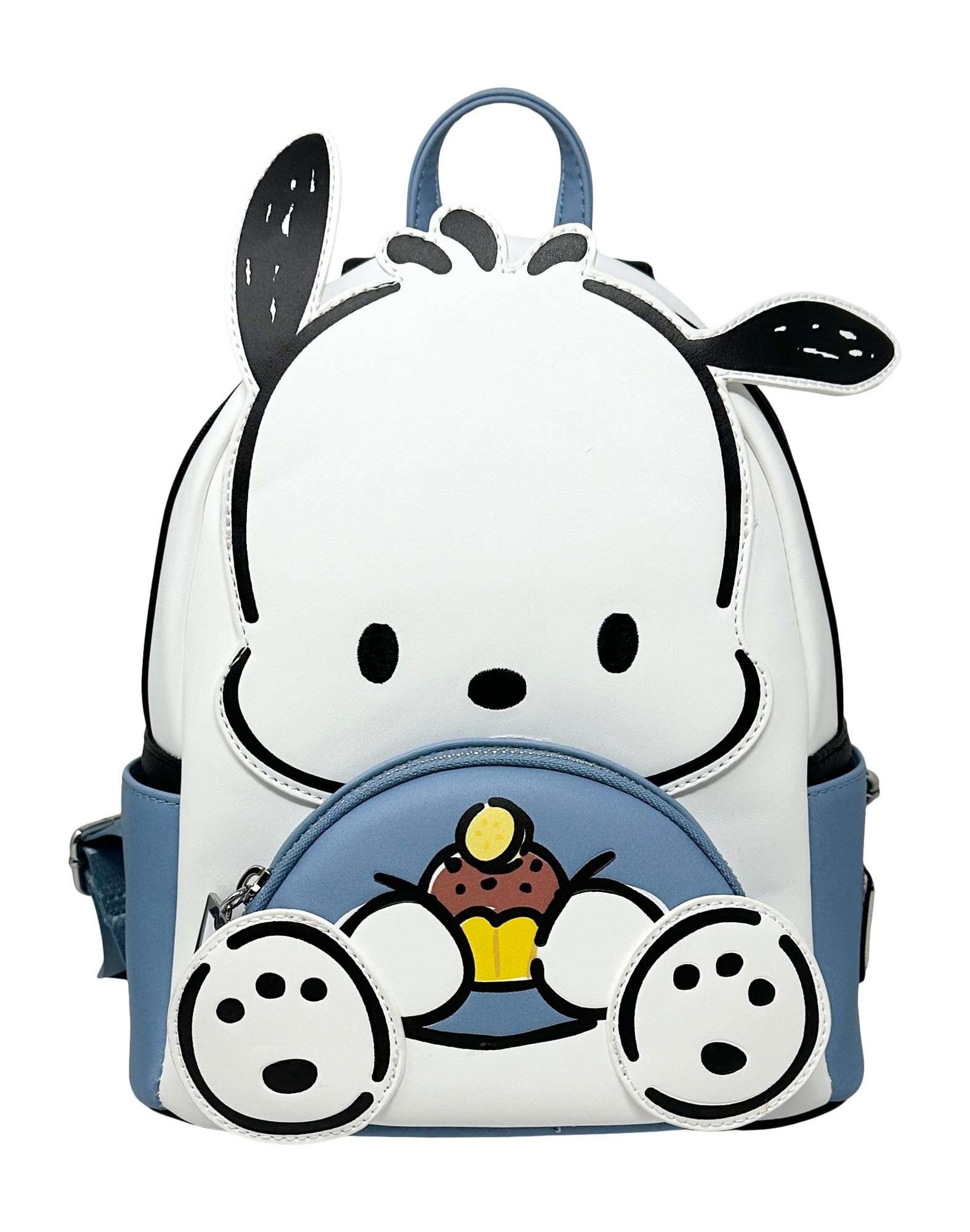Loungefly Sanrio Pochacco Cosplay Womens Double Strap Shoulder Bag Purse - Image 1
