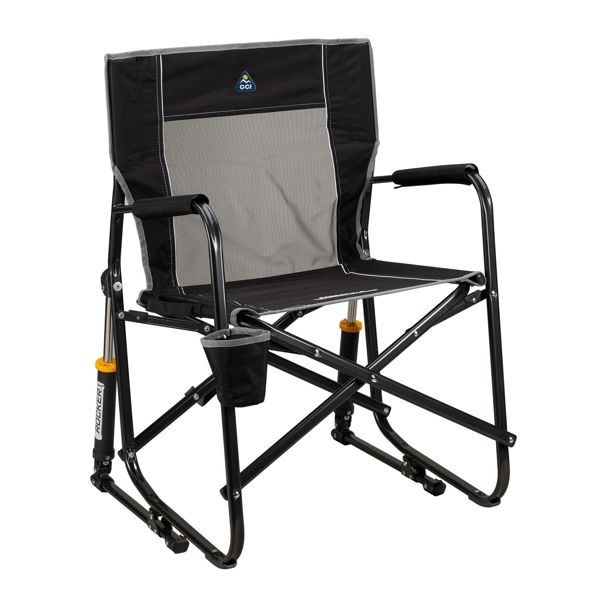 GCI OUTDOOR Freestyle Rocker Outdoor Rocking Chair with Beverage Holder - Image 1