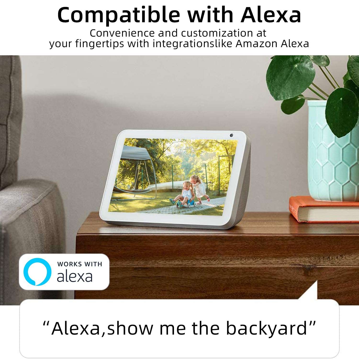 4PC 2.4G/5GHz WiFi Security Cameras Wireless Outdoor,2K Battery Home Security Camera with AI Detection,Siren, Surveillance Indoor Home Camera, Color Night Vision,2-Way Talk,IP65, Cloud/SD, Works Alexa - Image 8