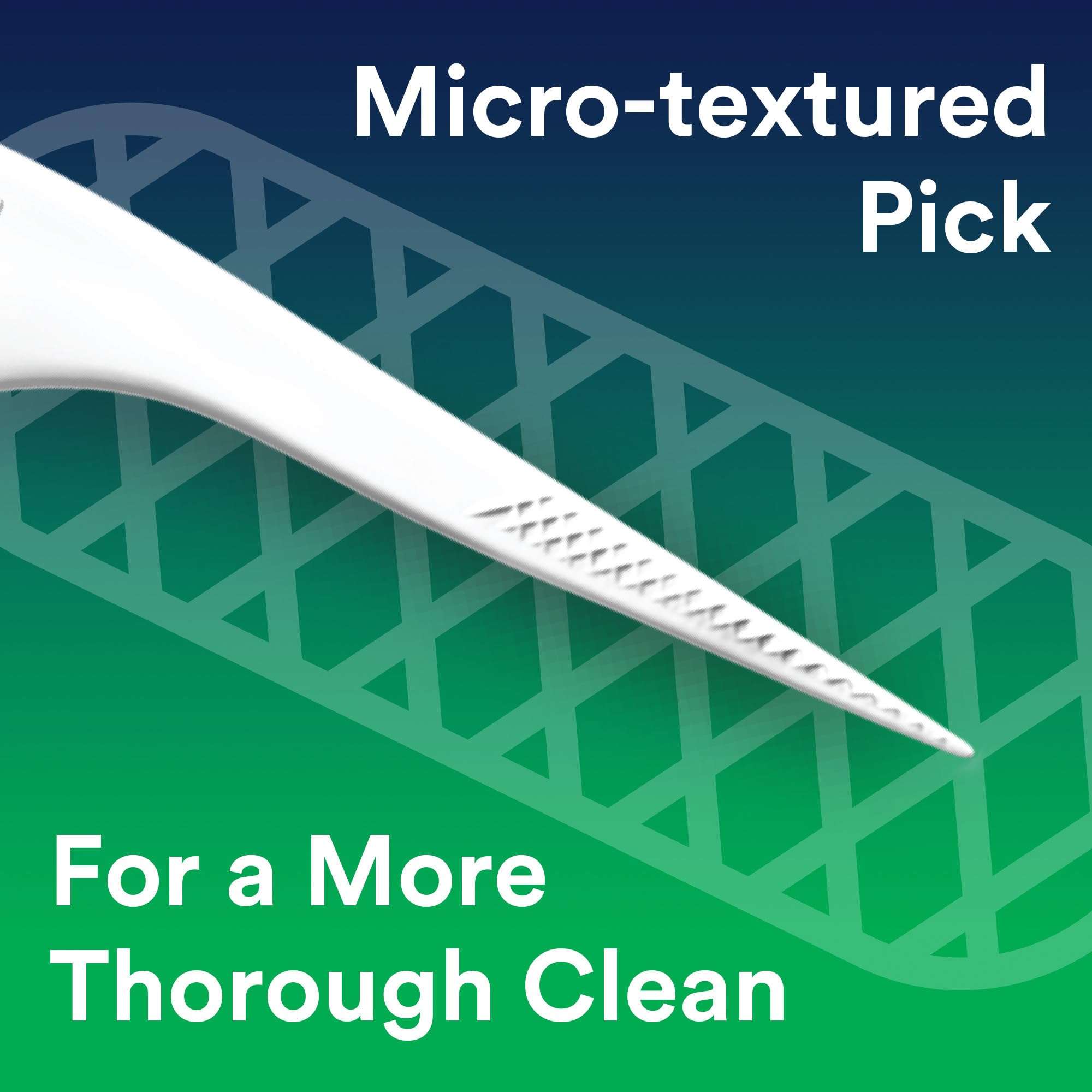 DenTek Triple Clean Advanced Clean Floss Picks, No Break & No Shred Floss, 150 Count, (Packaging May Vary) - Image 6
