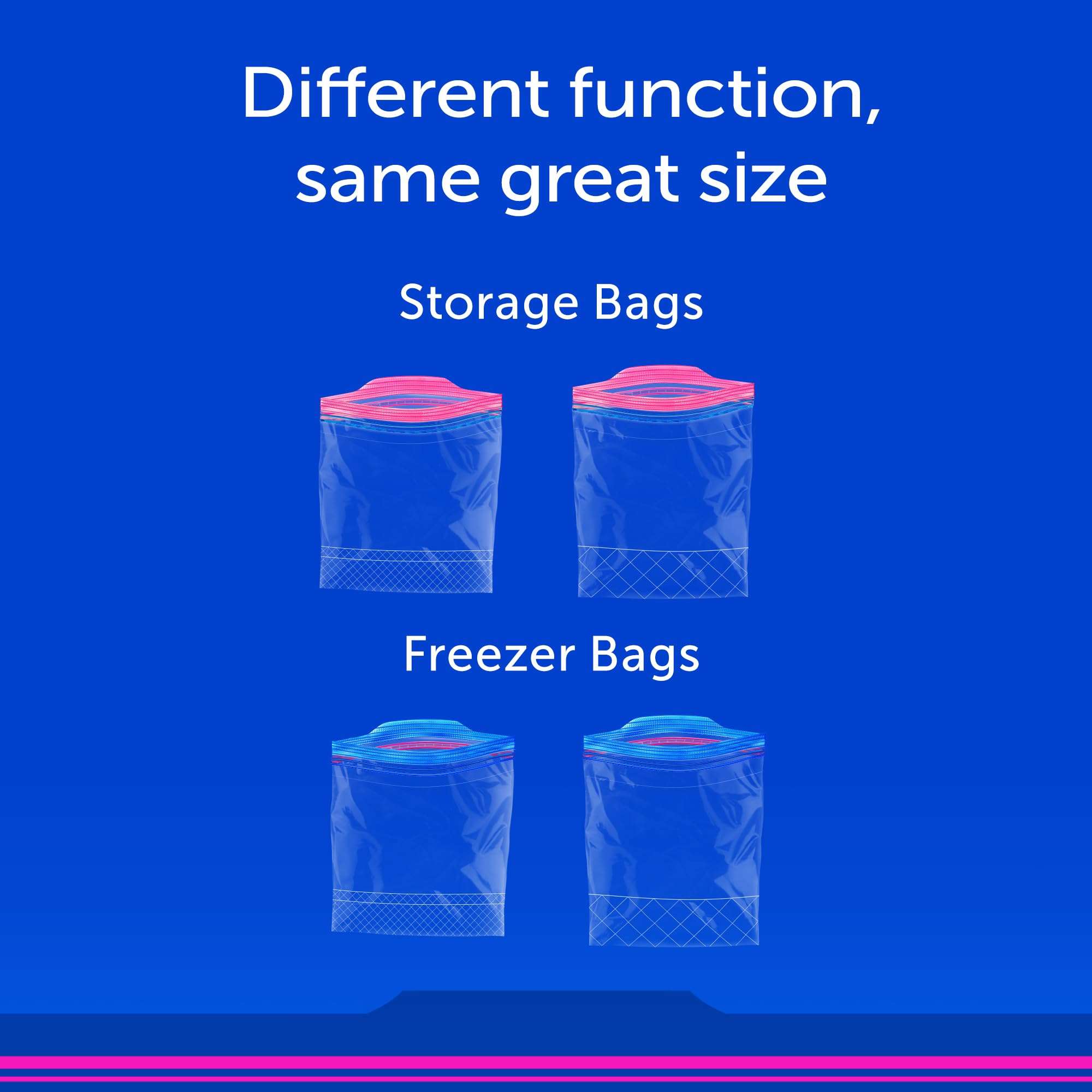 Ziploc Quart Food Storage Freezer Bags, Stay Open Design with Stand-Up Bottom, Easy to Fill, 100 Count - Image 8