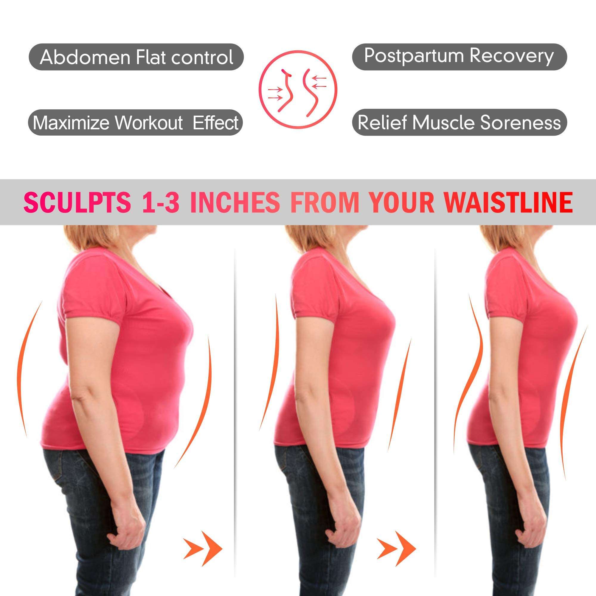 YIANNA Latex Waist Trainer for Women Tummy Control Zipper Underbust Corset Cincher Hourglass Body Shaper - Image 6