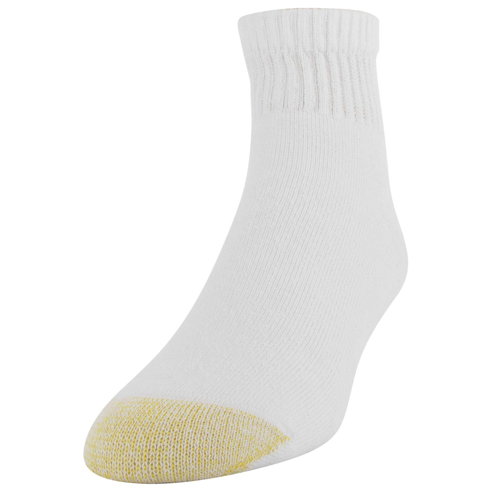 GOLDTOE Men's 656P Cotton Ankle Athletic Socks, Multipairs - Image 2