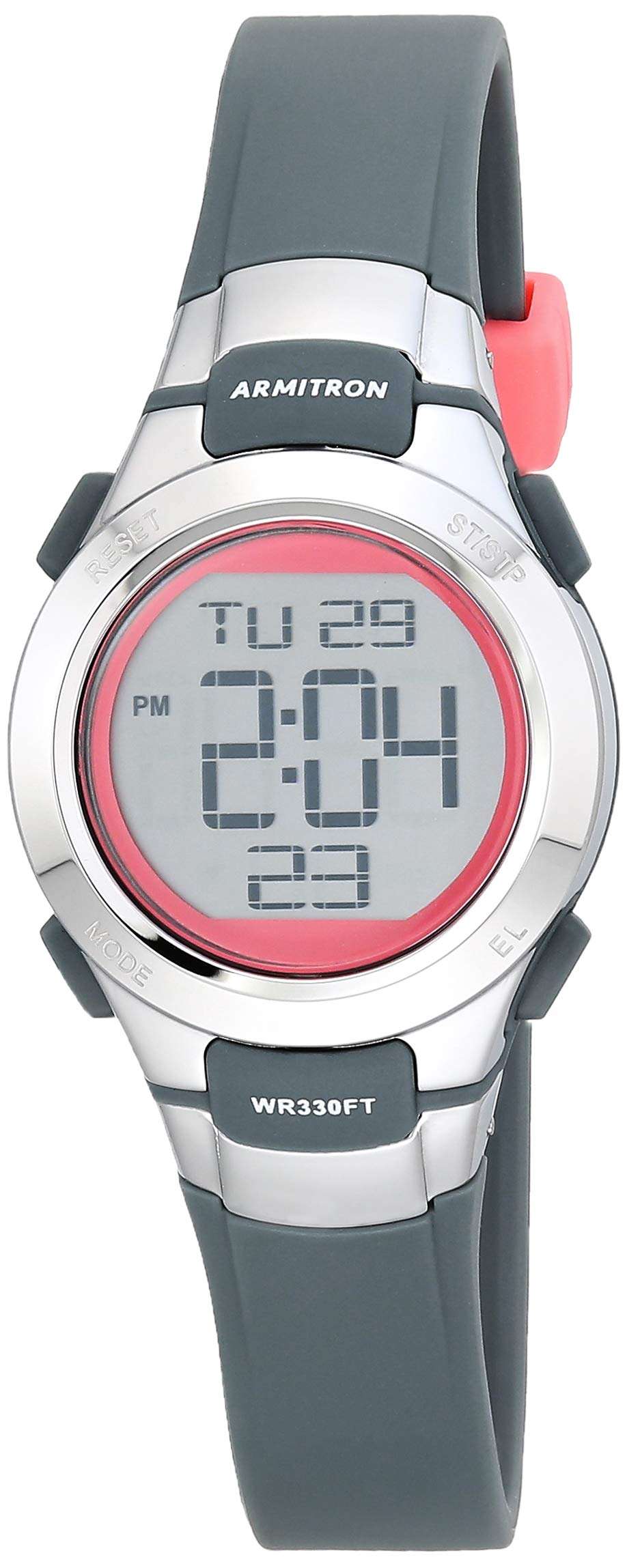 Armitron Sport Women's Digital Chronograph Resin Strap Watch, 45/7012 - Image 1