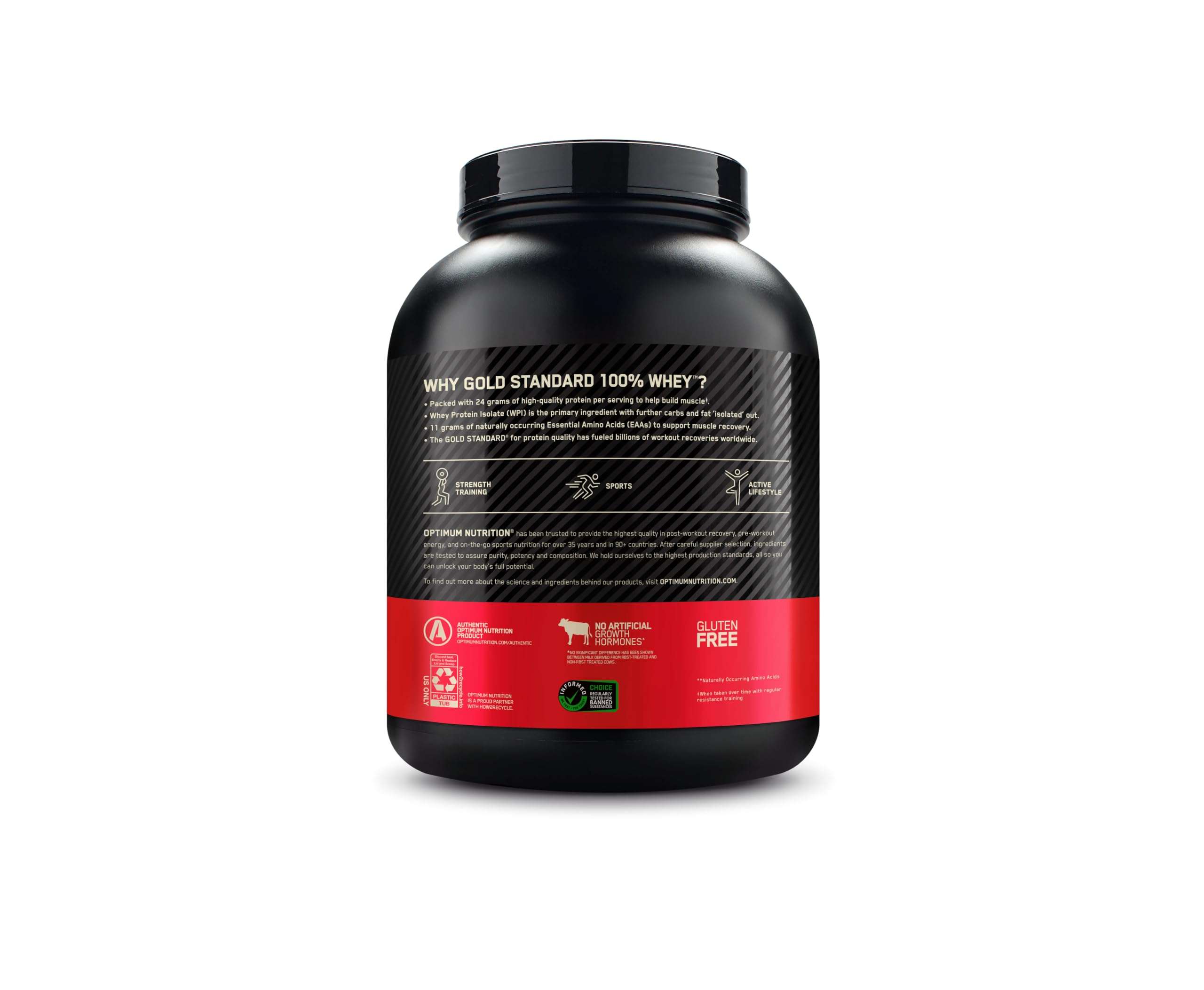 Optimum Nutrition Gold Standard 100% Whey Protein Powder, Banana Cream, 5 Pound (Packaging May Vary) - Image 8
