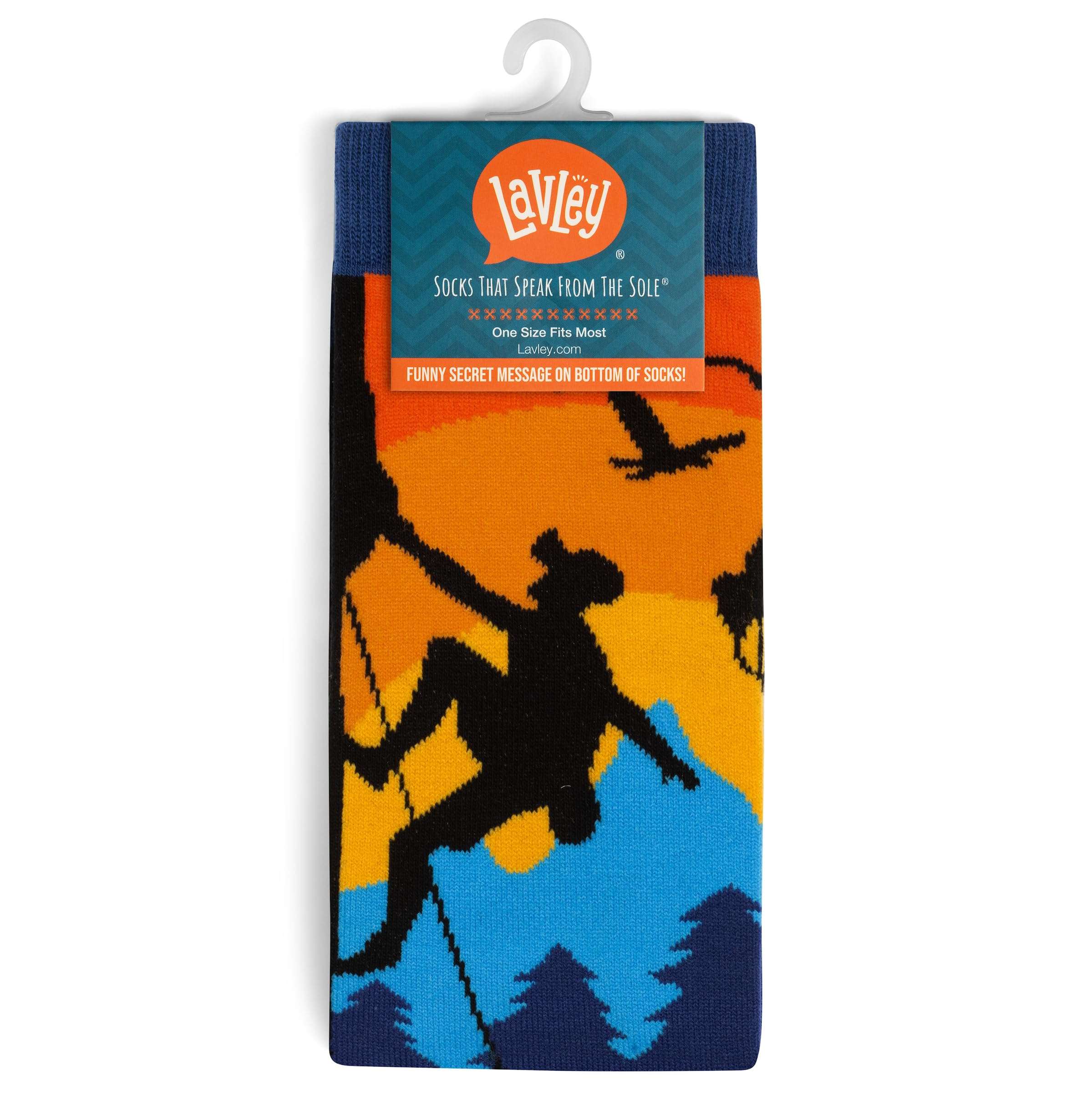 Lavley Outdoors Socks With Fun Sayings - Cool Gifts for Hiking, Camping, and Mountain Lovers - Image 7