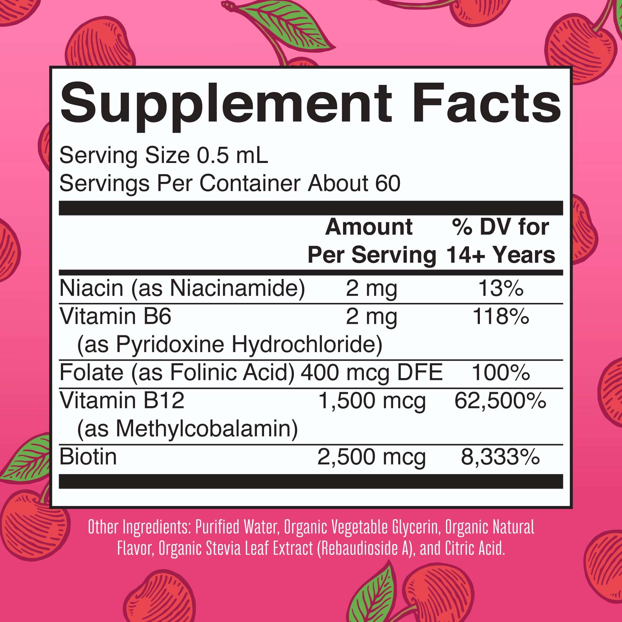 MaryRuth Organics Vitamin B Complex | B Vitamins Complex | Biotin | Vitamin B12 | Niacin | Folate | Metabolic Support Supplement | Vegan | USDA Organic | Non-GMO | Gluten Free | 2 Month Supply - Image 2