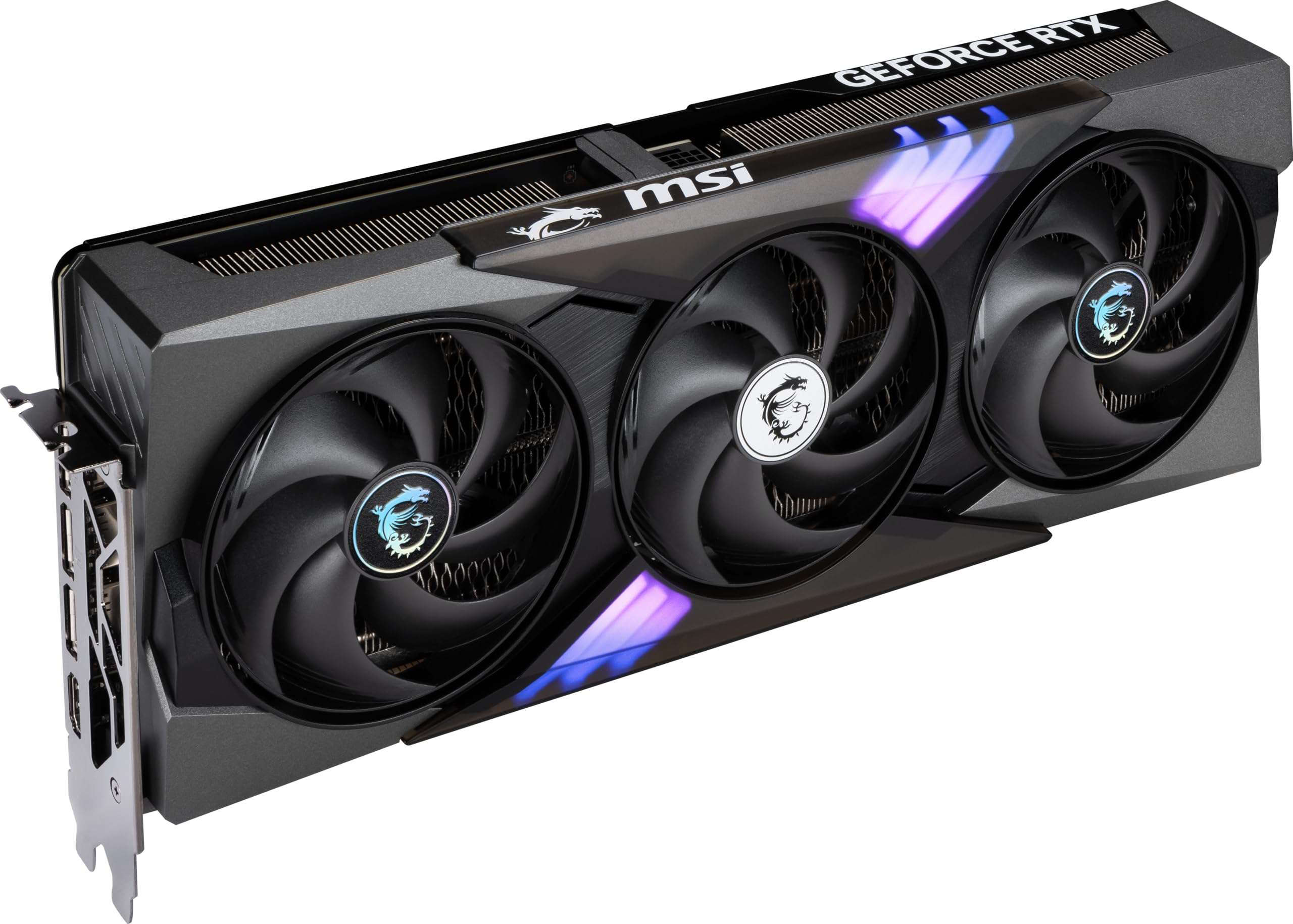 MSI RTX 5070 12G Gaming Trio OC Graphics Card (12GB GDDR7, 192-bit, Extreme Performance: 2625 MHz, DisplayPort x3 2.1a, HDMI 2.1b, NVIDIA Blackwell Architecture) - Image 3