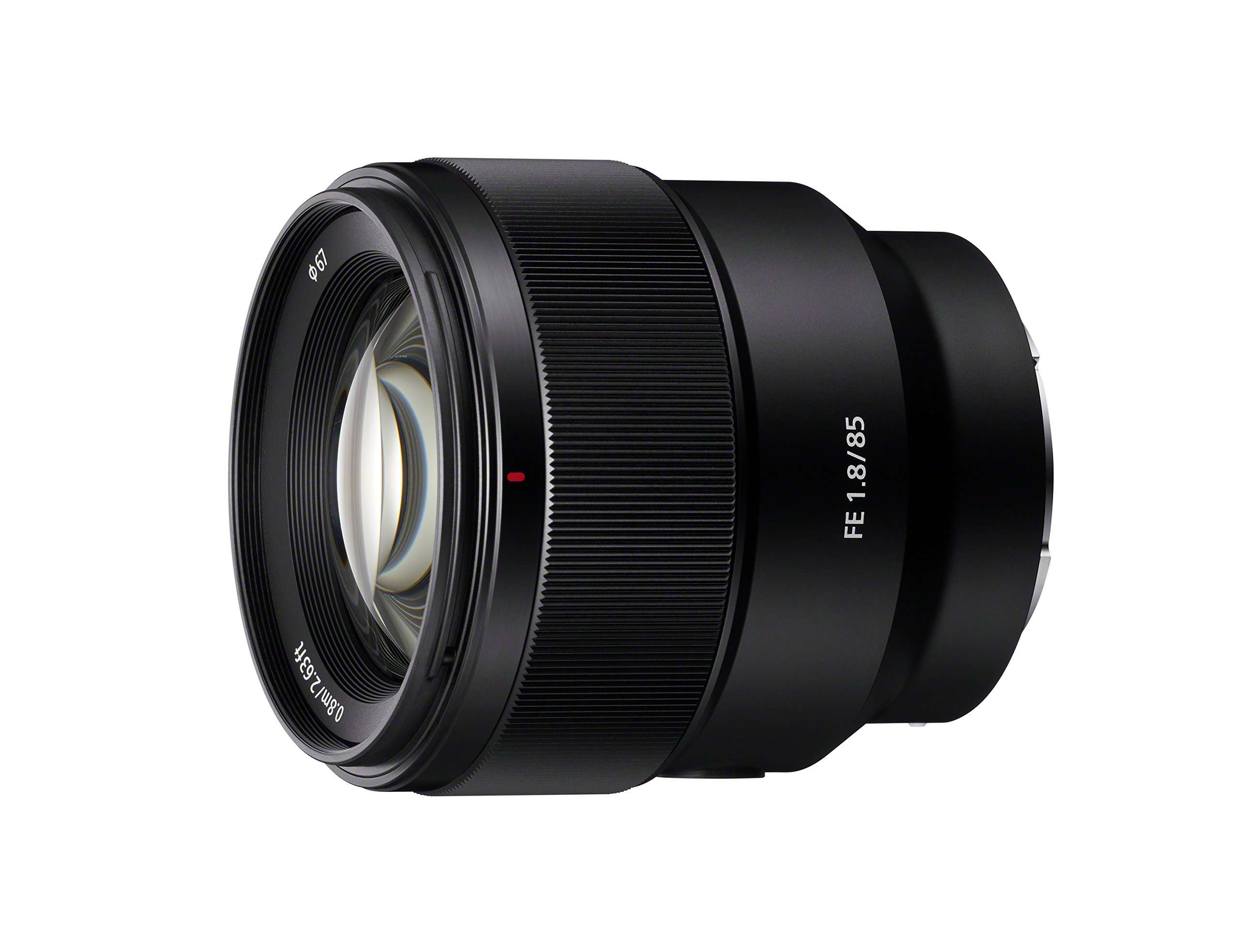 Sony SEL85F18 85mm F/1.8-22 Medium-Telephoto Fixed Prime Camera Lens, Black - Image 1