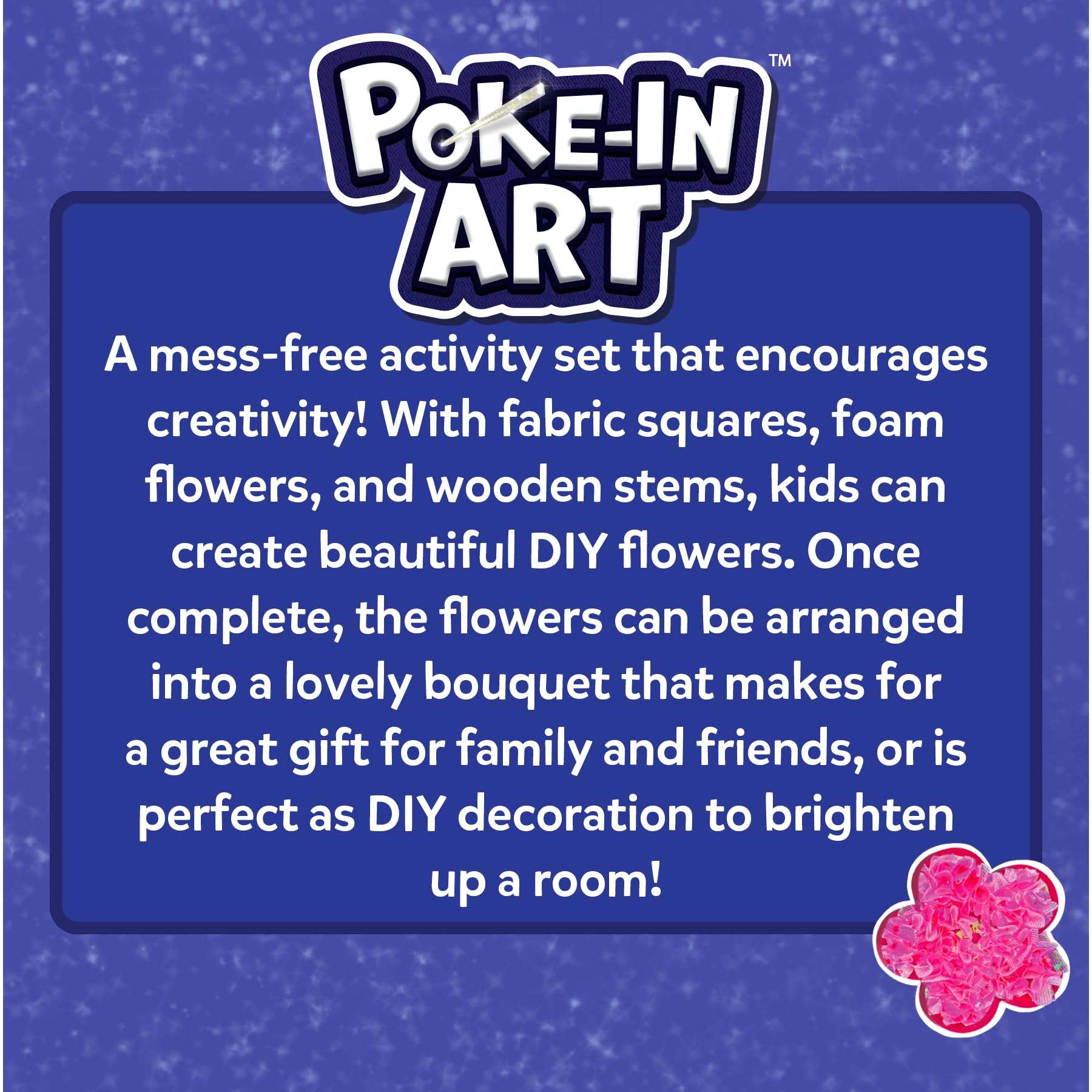 Skillmatics Poke-in Art - Flower Bouquet, Mess-Free Creative Activity, DIY Wood Craft Kits, Gifts for Girls & Boys Ages 4, 5, 6, 7, 8, 9 - Image 9