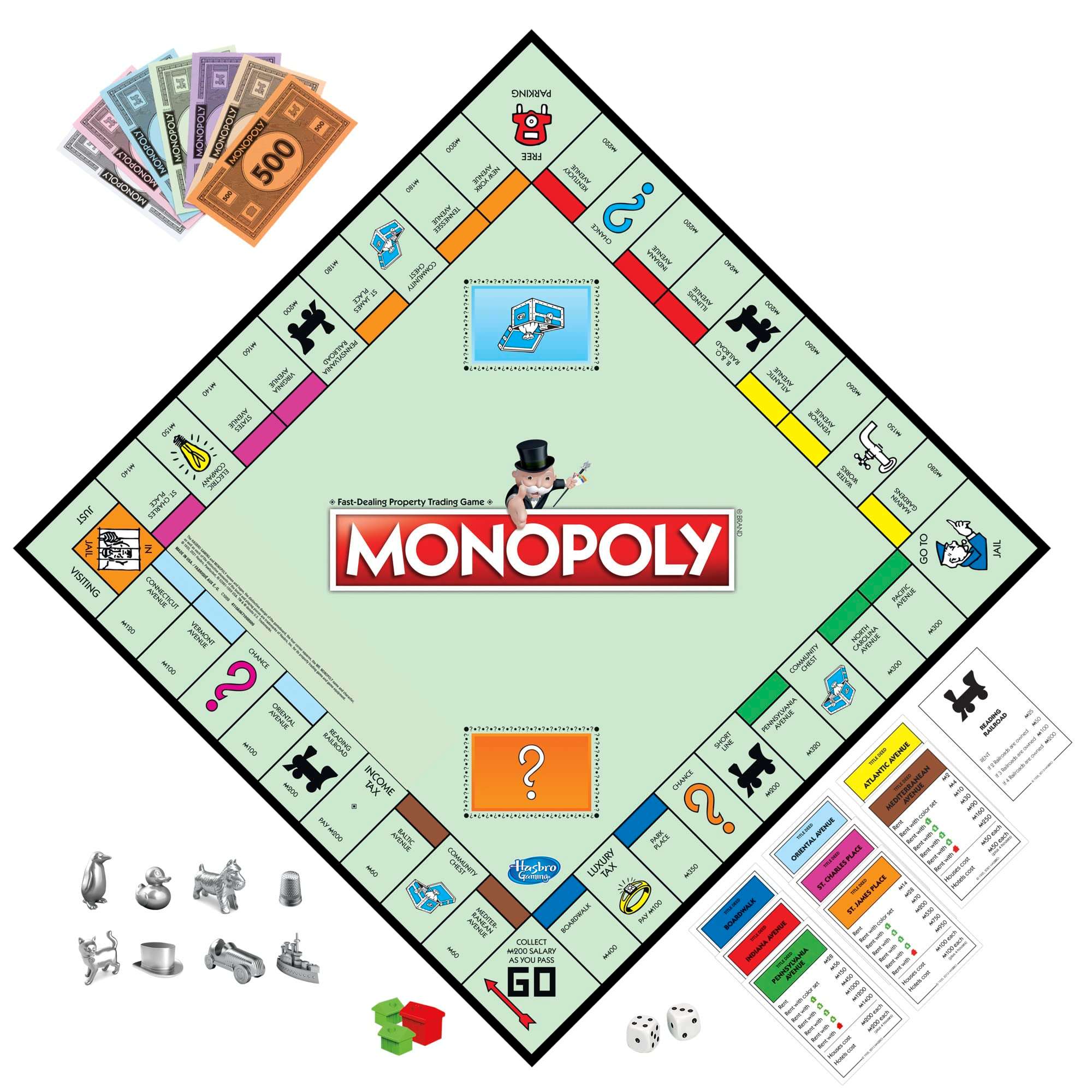 Monopoly Game, Family Board Games for 2 to 6 Players & Kids Ages 8 and Up, Includes 8 Tokens (Token Vote Edition) - Image 4