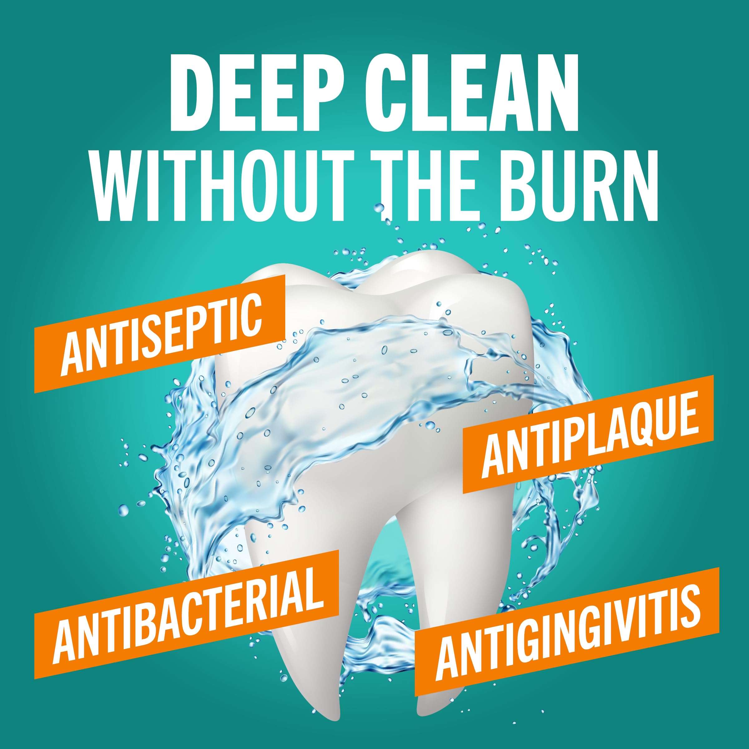 TheraBreath Deep Clean Mouthwash, Antiseptic Benefits, Fresh Mint Flavor, Dentist Formulated, Alcohol Free, 16 fl oz (Pack of 2) - Image 3