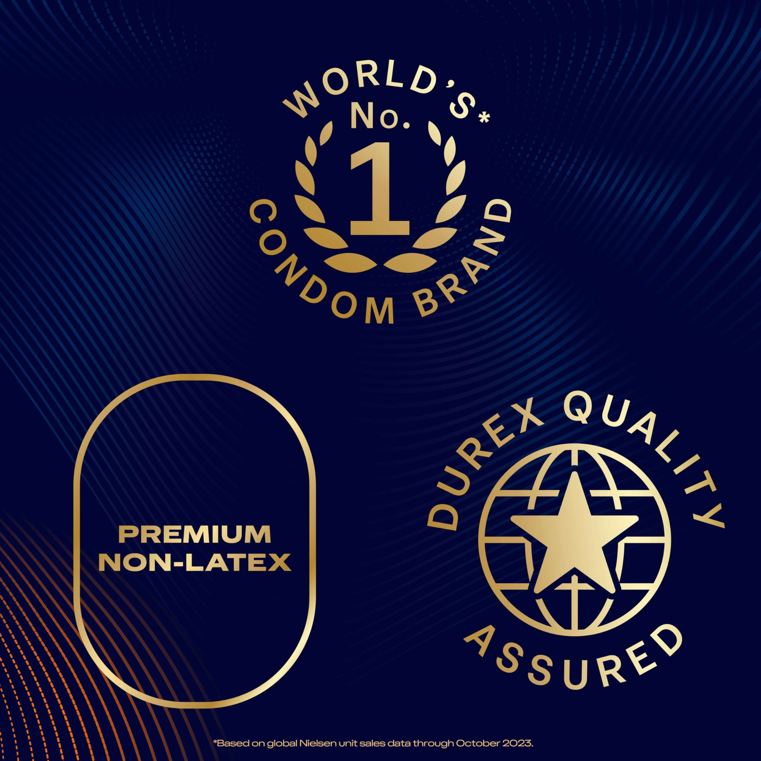 Durex Intense Nitrile Condoms, Ultra Thin Premium Non Latex Condoms Lubricated with Silicone Lube, 24 ct - Image 8