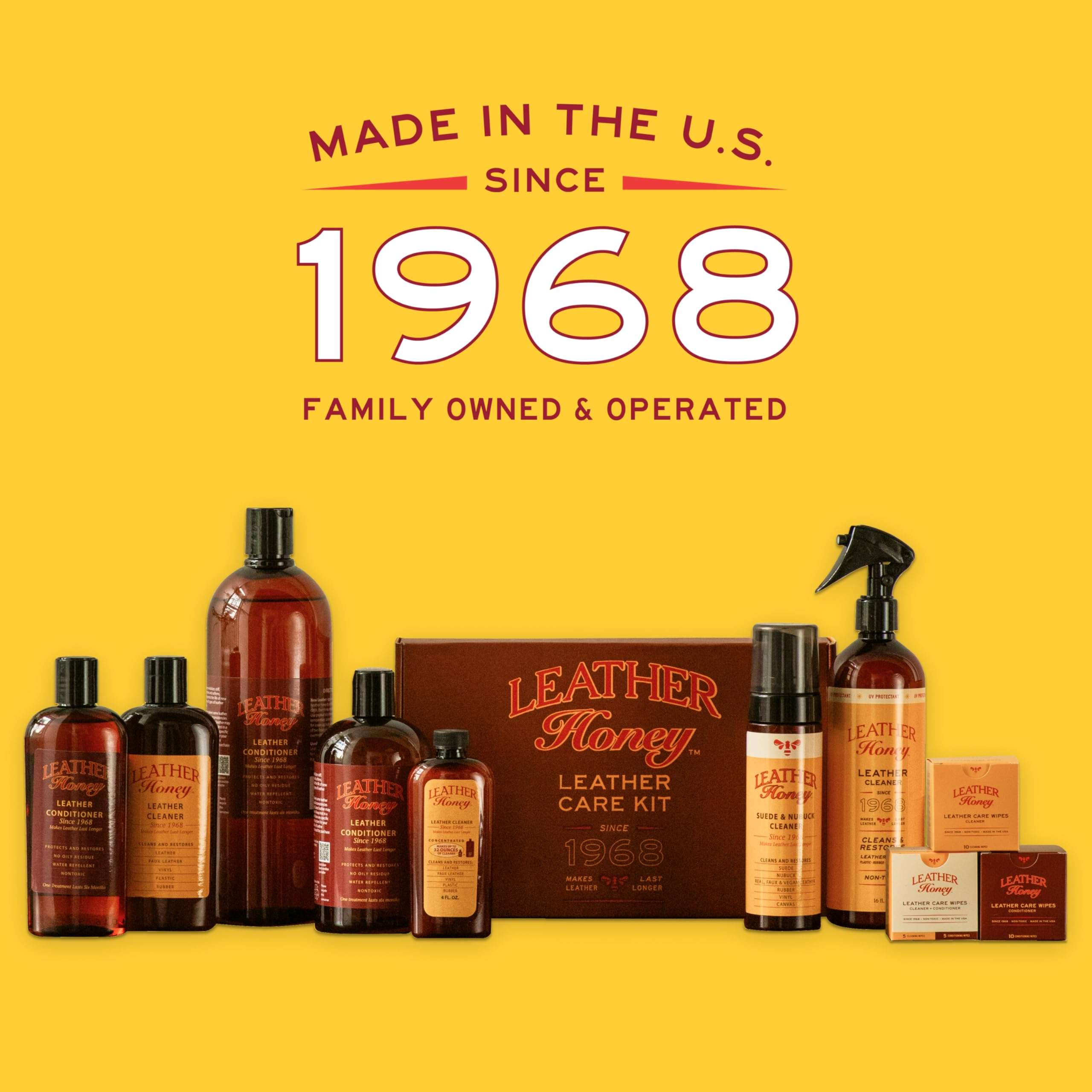 Leather Honey Suede Cleaner: Non-Toxic Suede & Nubuck Care, Made in the USA Since 1968. Clean and Restore Suede & Nubuck Shoes, Boots, Jackets, Uggs, Bags, Purses and More. Safe for Any Color & White - Image 5
