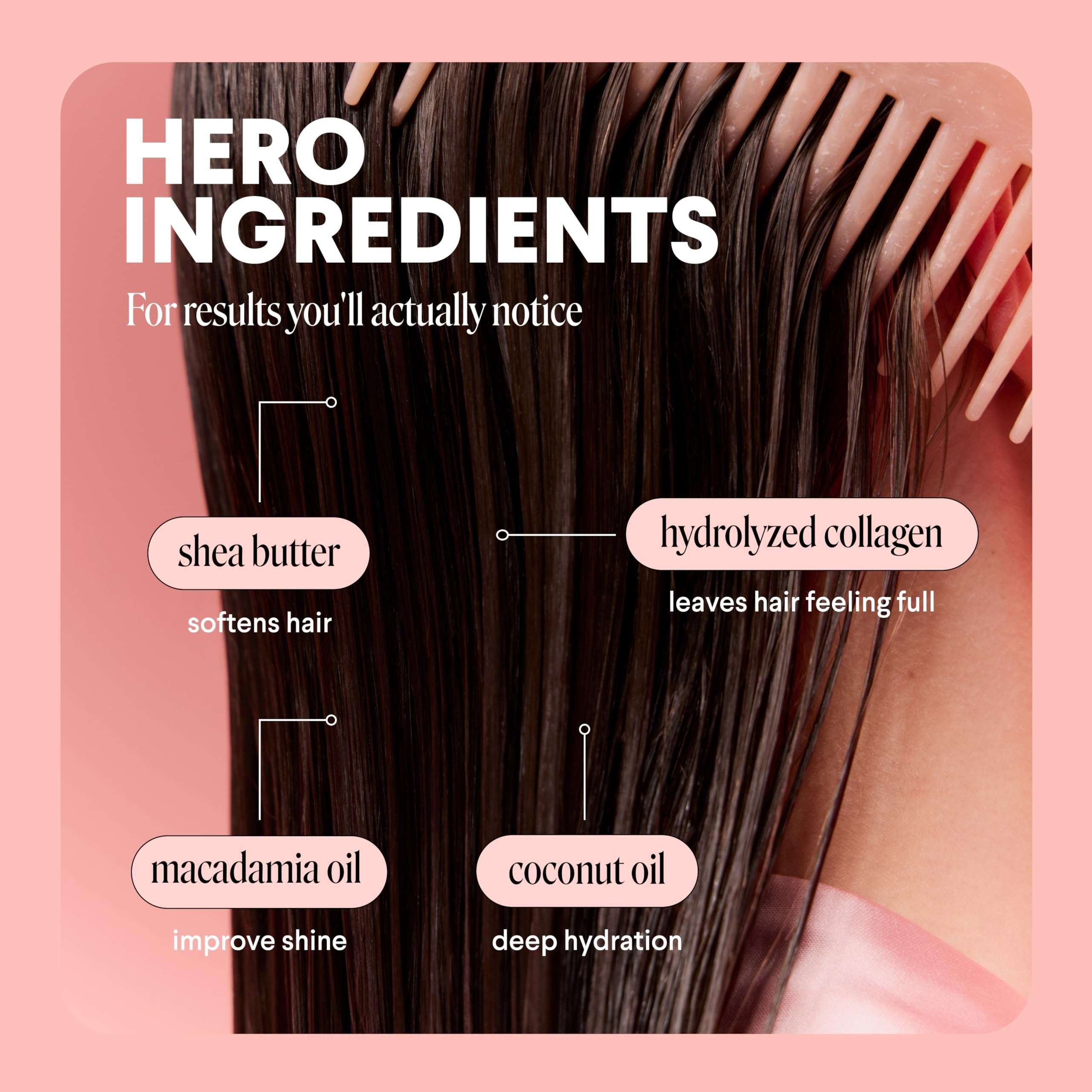 MONDAY HAIRCARE VOLUME Shampoo with Hydrolyzed Collagen & Macadamia Oil for Thin, Fine & Flat Hair 354 mL - Image 4