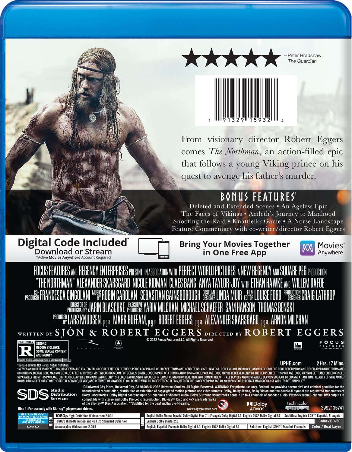 The Northman - Collector's Edition Blu-ray + DVD + Digital - Image 3