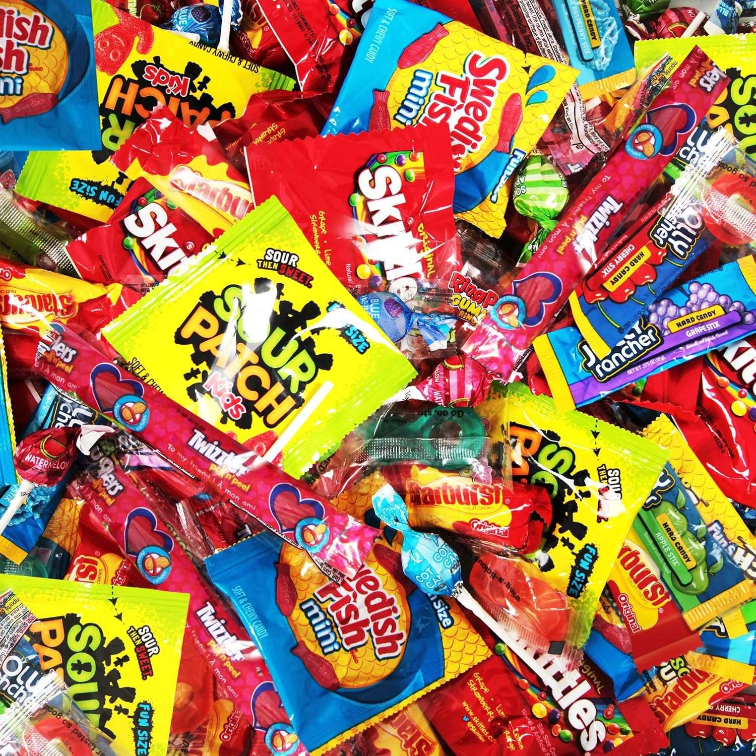 Bulk Candy Mix Variety Pack - 5lb Pack of Individually Wrapped Assorted Sweets for Party Favors, Candy Buffets, Goodie Bags, Gifting, and Office Treats - Image 1