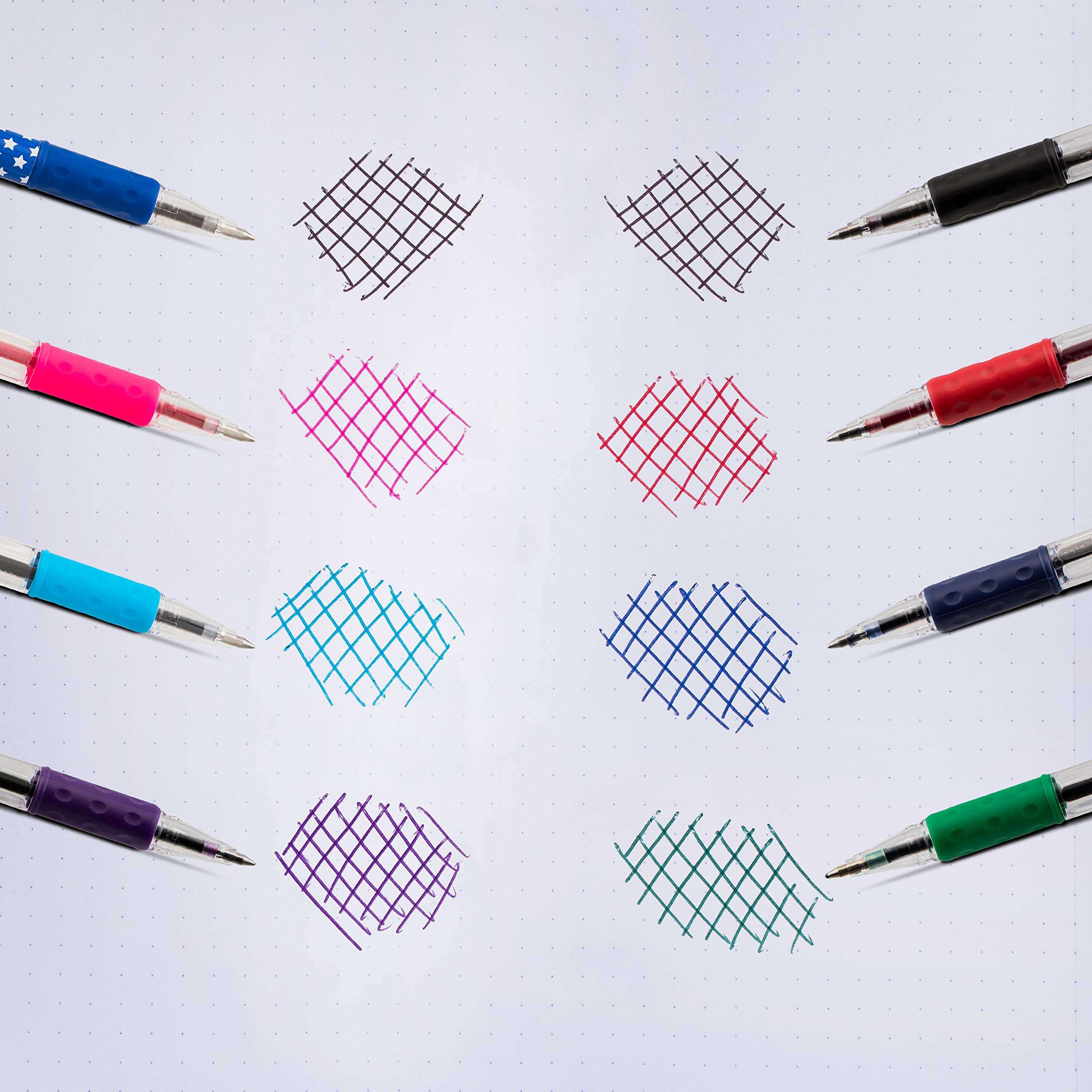 Pentel® R.S.V.P.® Ballpoint Pens, Fine Point, 0.7 mm, Clear Barrel, Black Ink, Pack Of 5 - Image 3