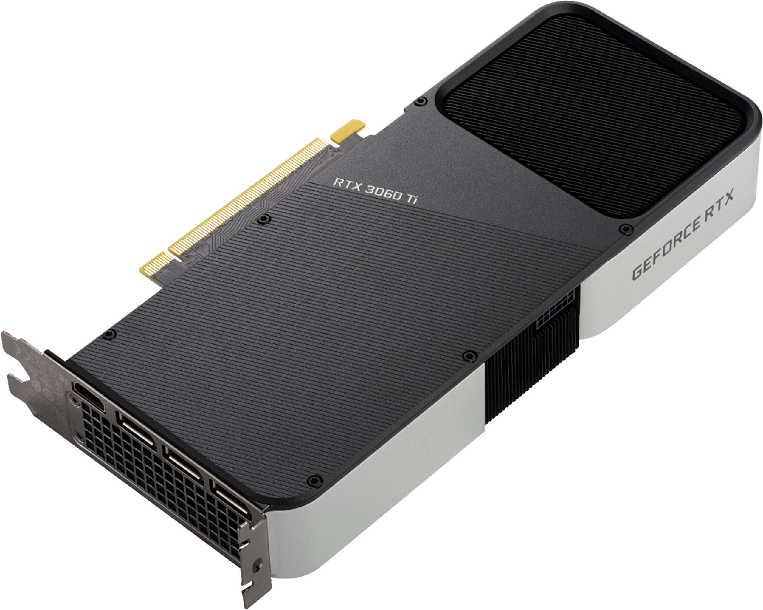 NVIDIA GeForce RTX 3060 Ti Founders Edition 8GB GDDR6 PCI Express 4.0 Graphics Card (Renewed) - Image 5