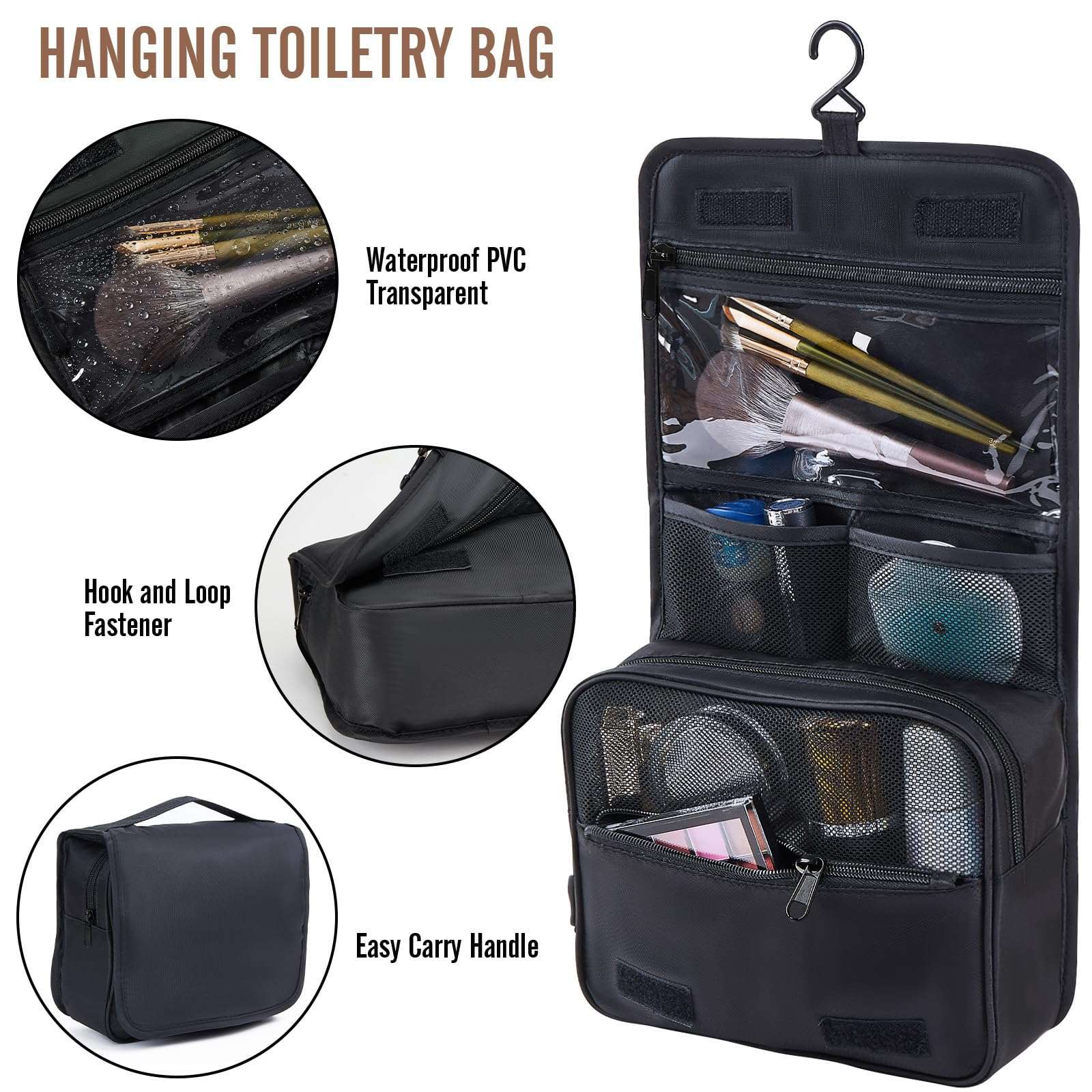 Veken 10 Set/8 Set Packing Cubes for Travel Essentials, Suitcase Organizer Bags in 4 Sizes, Carry-On Luggage Accessories with Large Laundry & Toiletry Bag, Must-Have for Airplane, Road Trip & Camping - Image 3