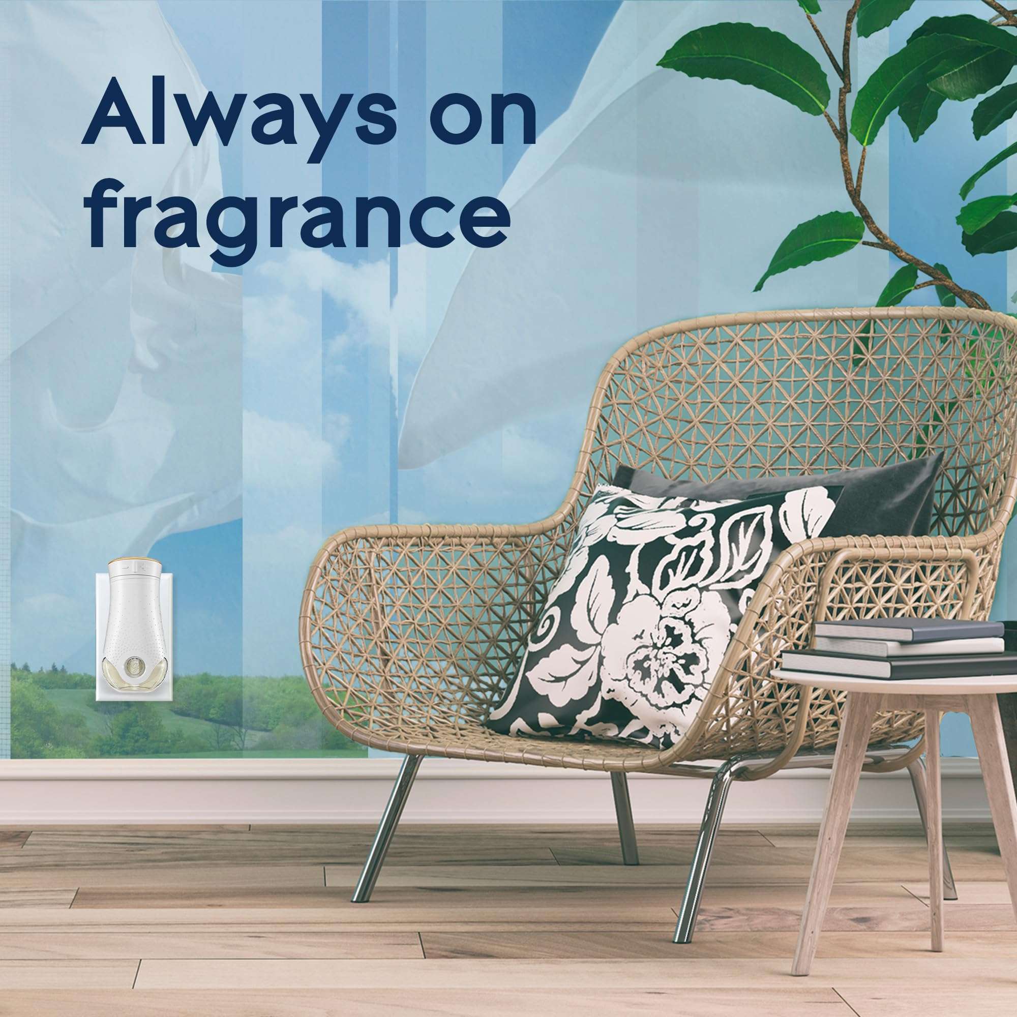 Glade PlugIns Refills Air Freshener, Scented and Essential Oils for Home and Bathroom, Clean Linen, 6.7 Fl Oz, 10 Count (Packaging May Vary) - Image 10