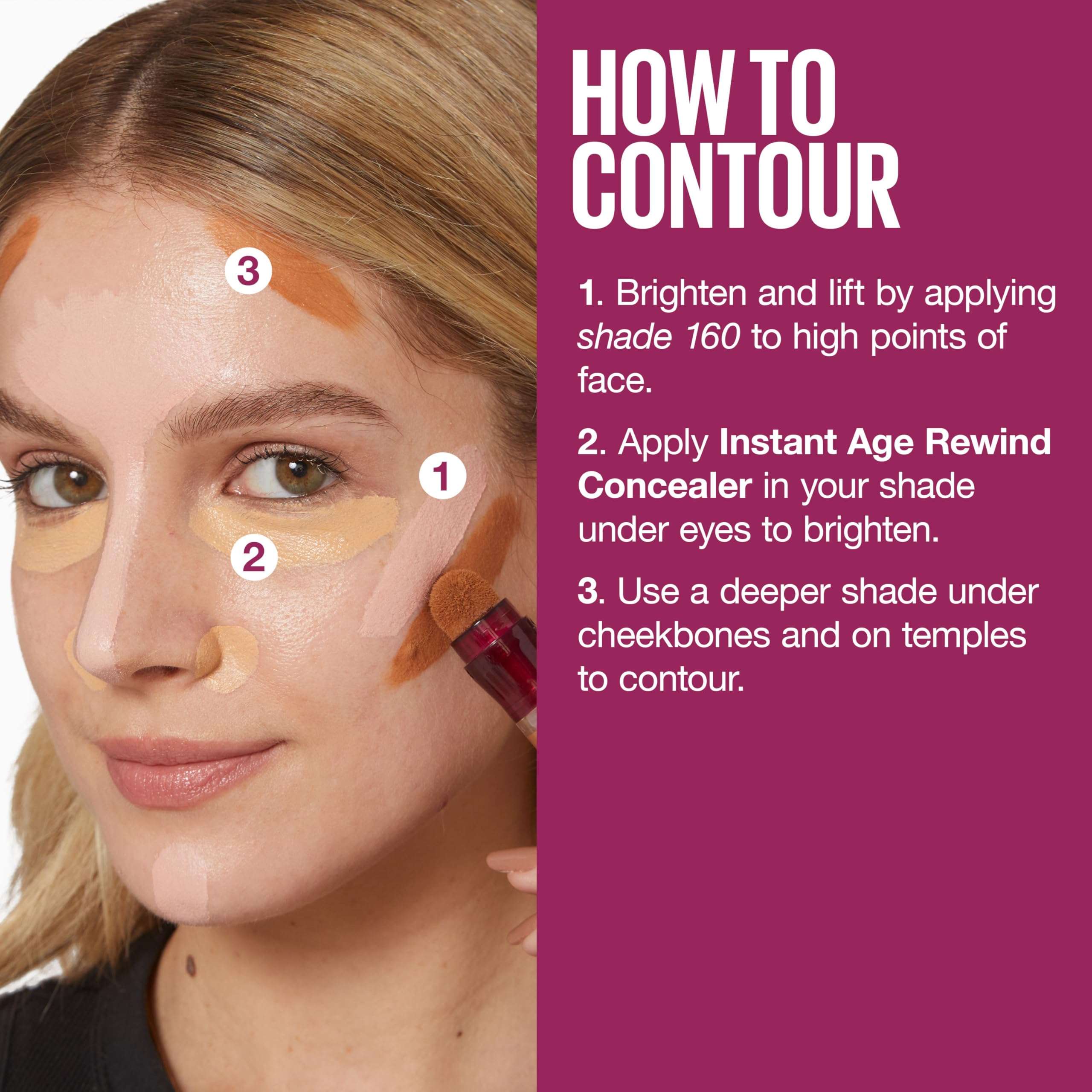 Maybelline Instant Age Rewind Instant Eraser Multi-Use Concealer, Crease-Resistant Coverage, Up to 12HR Moisturizing Wear, 143, 1 Count - Image 7