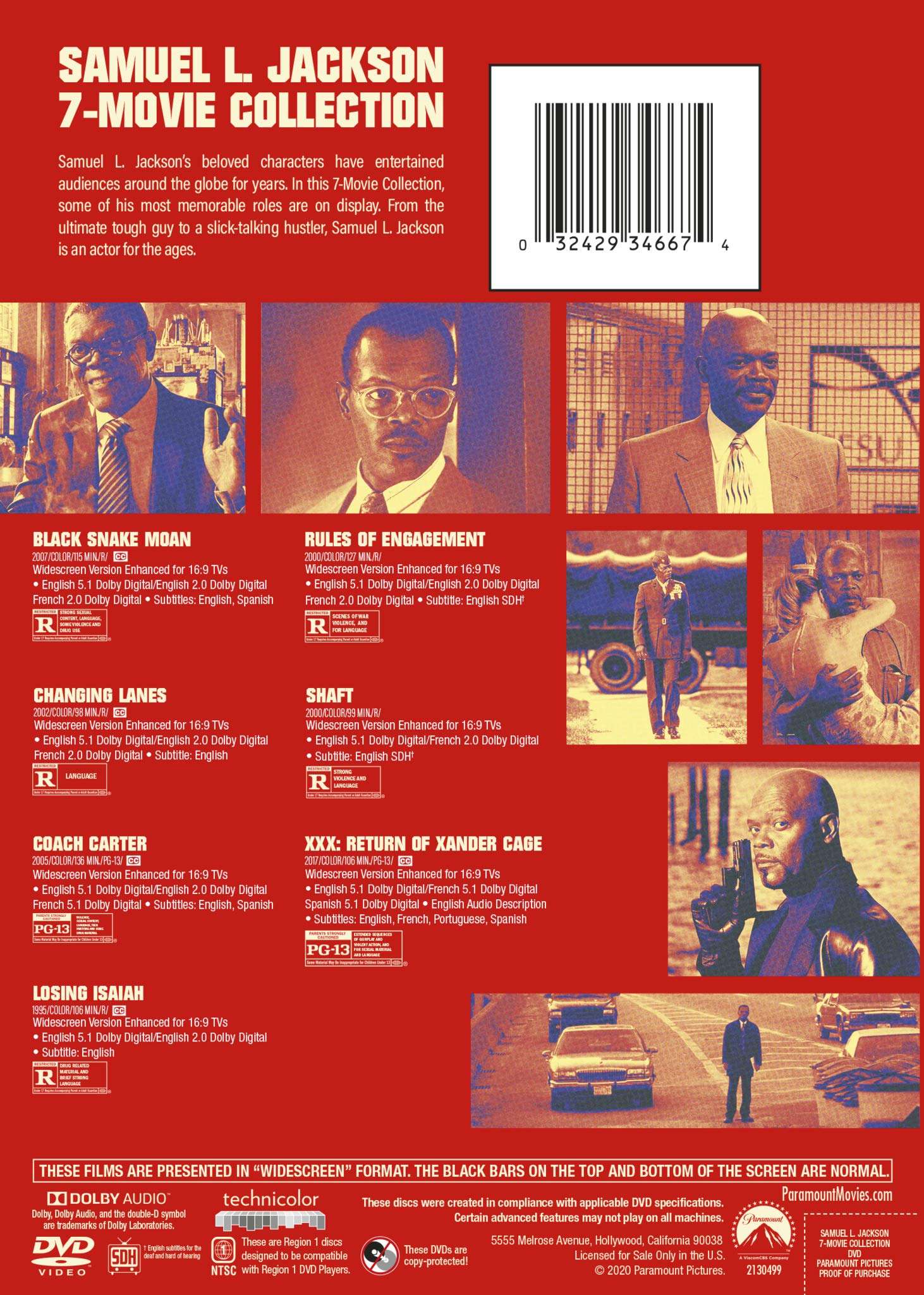 Samuel L Jackson 7-Movie Collection - Image 2