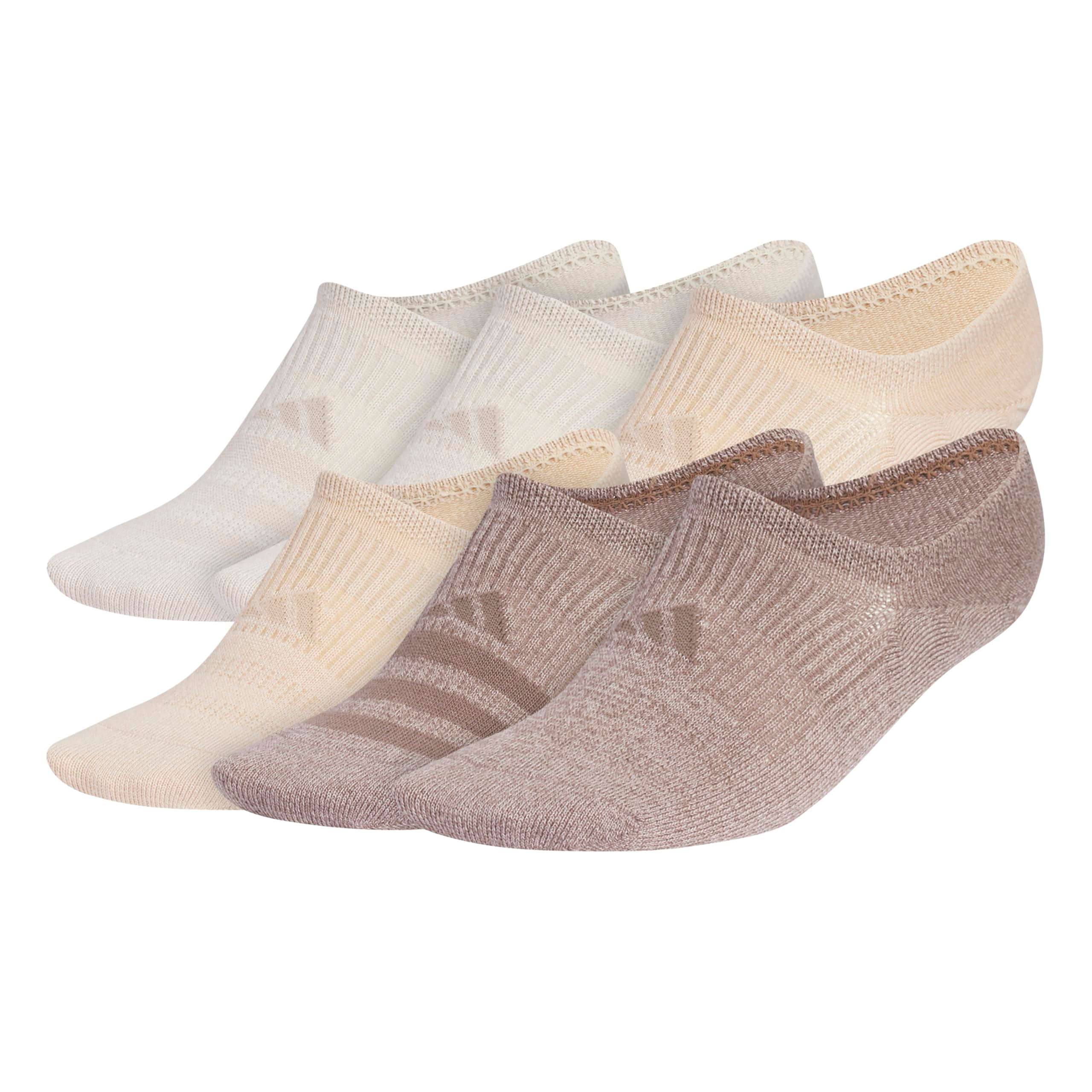 adidas Women's Superlite 3.0 6-Pack Super No Show, Athletic Socks, Invisible Ultra Low-Profile, Cushion & Arch Compression - Image 1