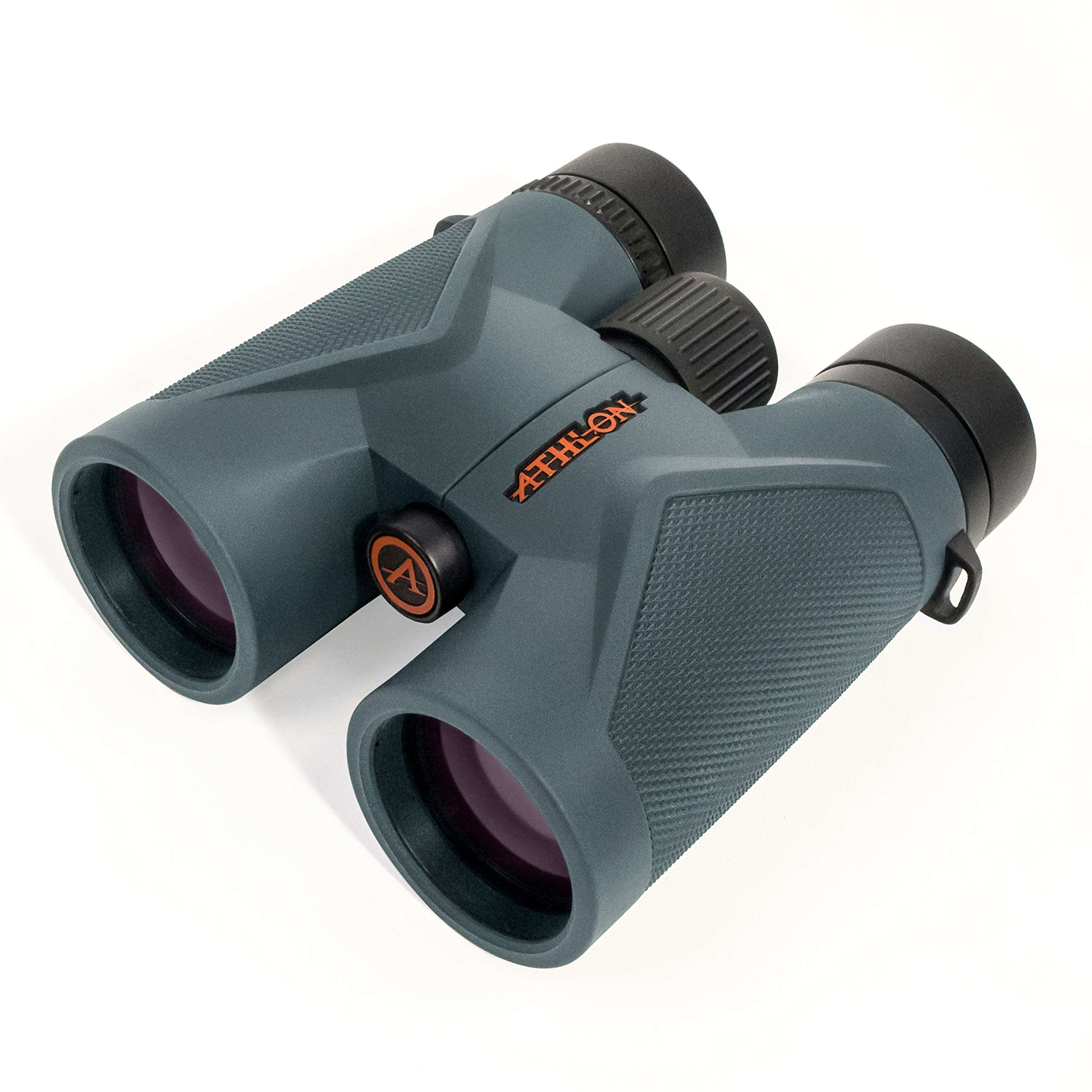 Athlon Optics 8x42 Midas UHD Gray Binoculars with ED Glass for Adults and Kids, High-Powered Binoculars for Hunting, Birdwatching, and More - Image 1
