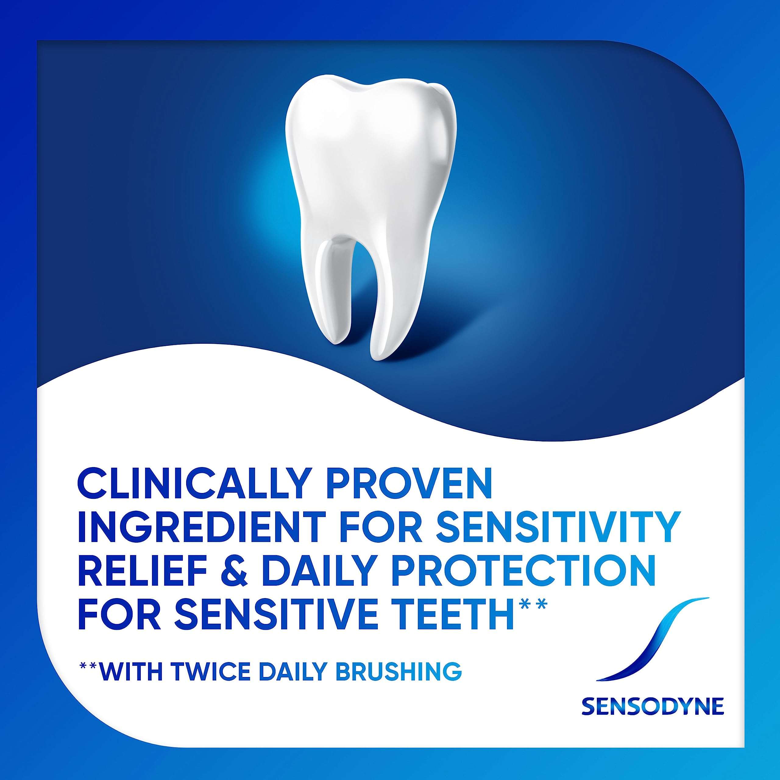 Sensodyne Repair and Protect Whitening Toothpaste, Toothpaste for Sensitive Teeth and Cavity Prevention, 3.4 oz (Pack of 2) - Image 6