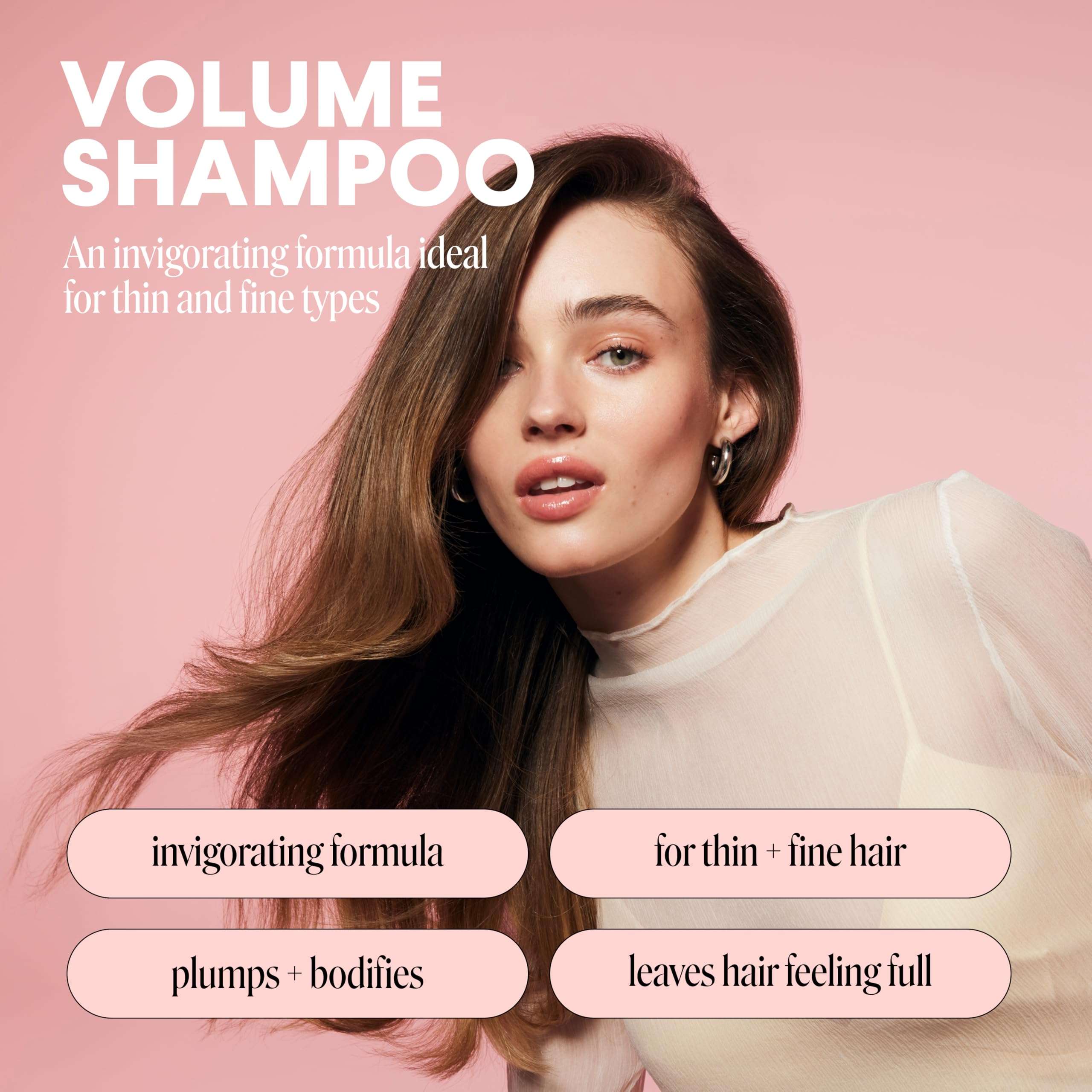 MONDAY HAIRCARE VOLUME Shampoo with Hydrolyzed Collagen & Macadamia Oil for Thin, Fine & Flat Hair 354 mL - Image 2