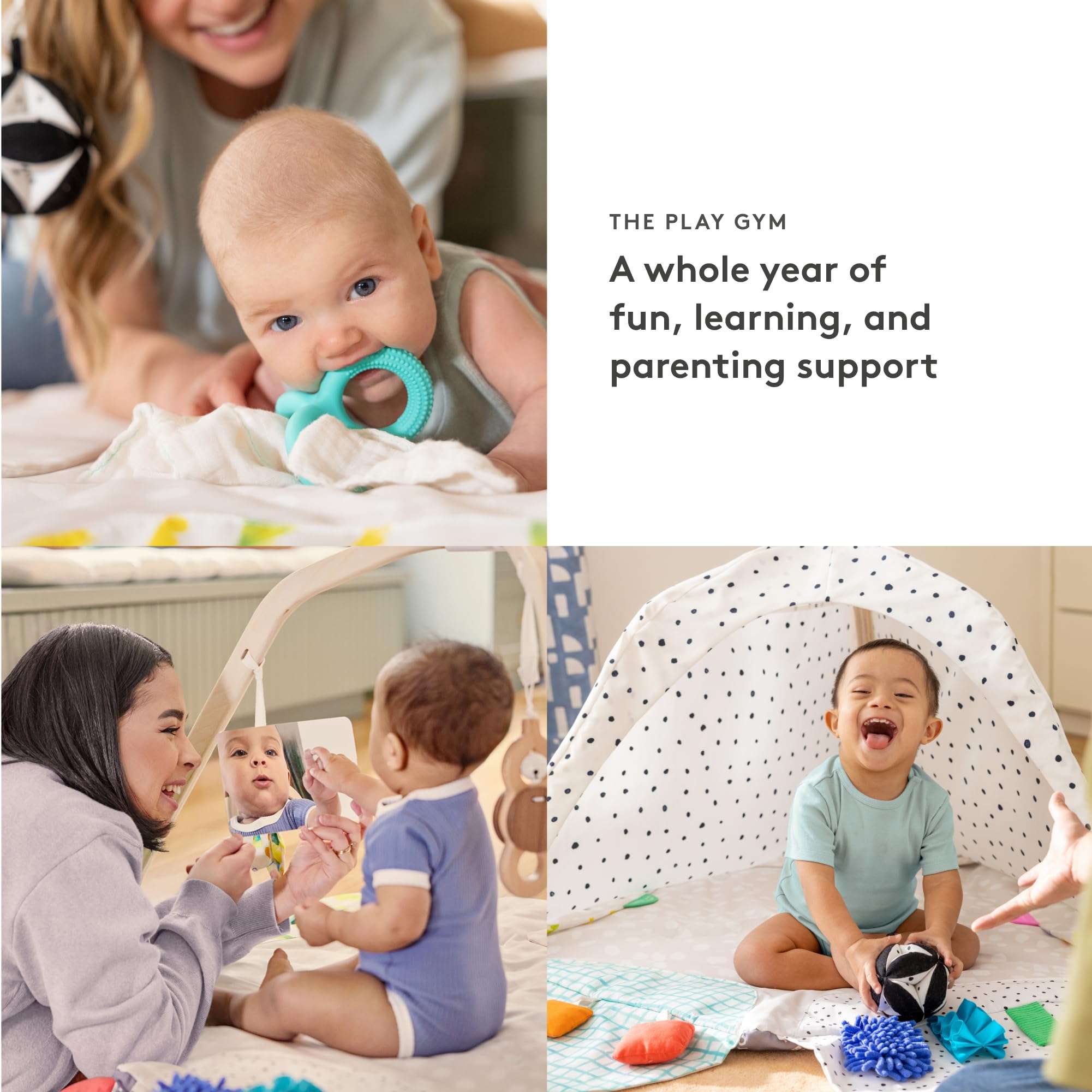 LOVEVERY | The Play Gym | Award Winning For Baby , Stage-Based Developmental Activity Gym & Play Mat for Baby to Toddler - Image 3